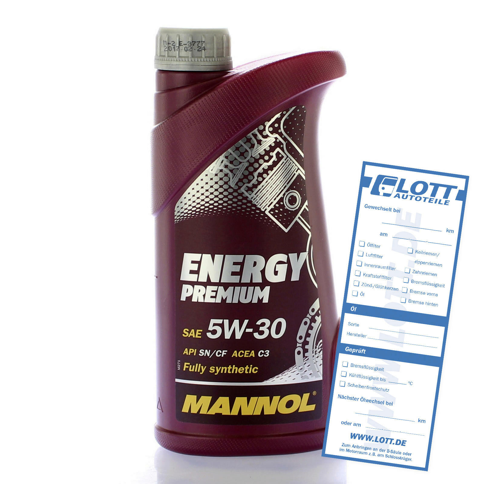 1 Liter Mannol MN7908 Energy Premium 5W-30