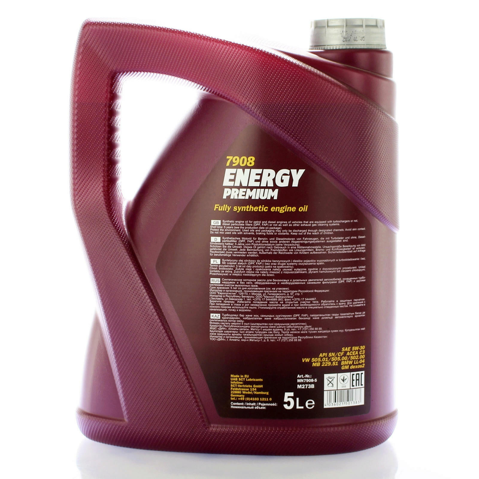 5 Liter Mannol Energy Premium 5W-30 (MN7908-5) WW783453 17,19 € | Lott