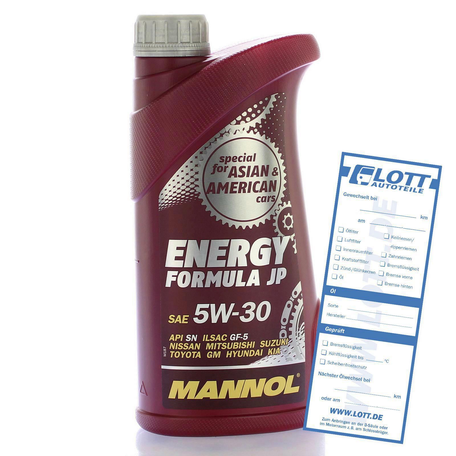 Mannol Energy Formular JP 1 Liter