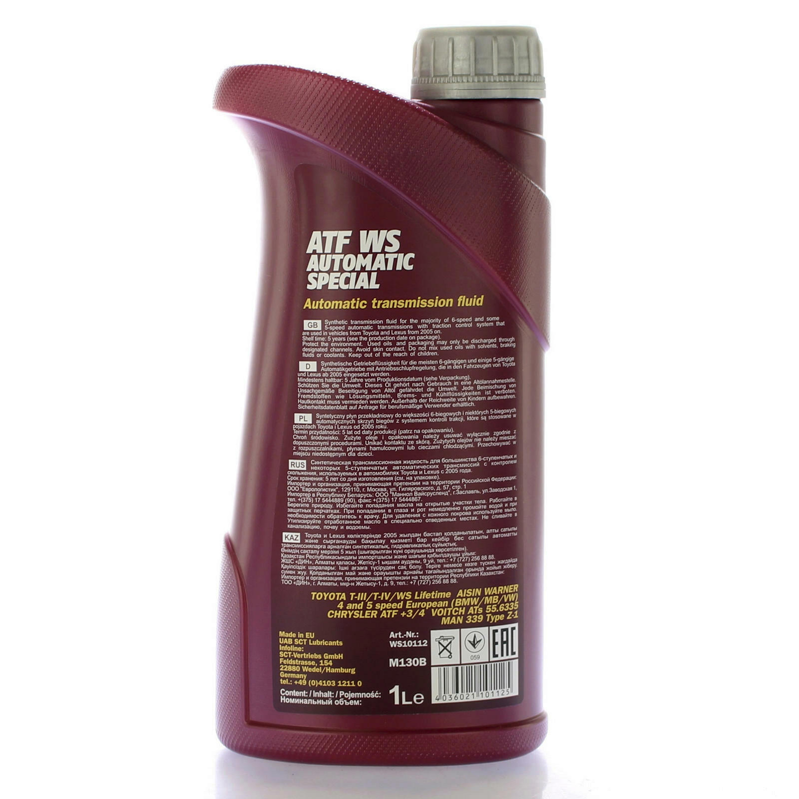Mannol Automatikgetriebeöl ATF WS 1L