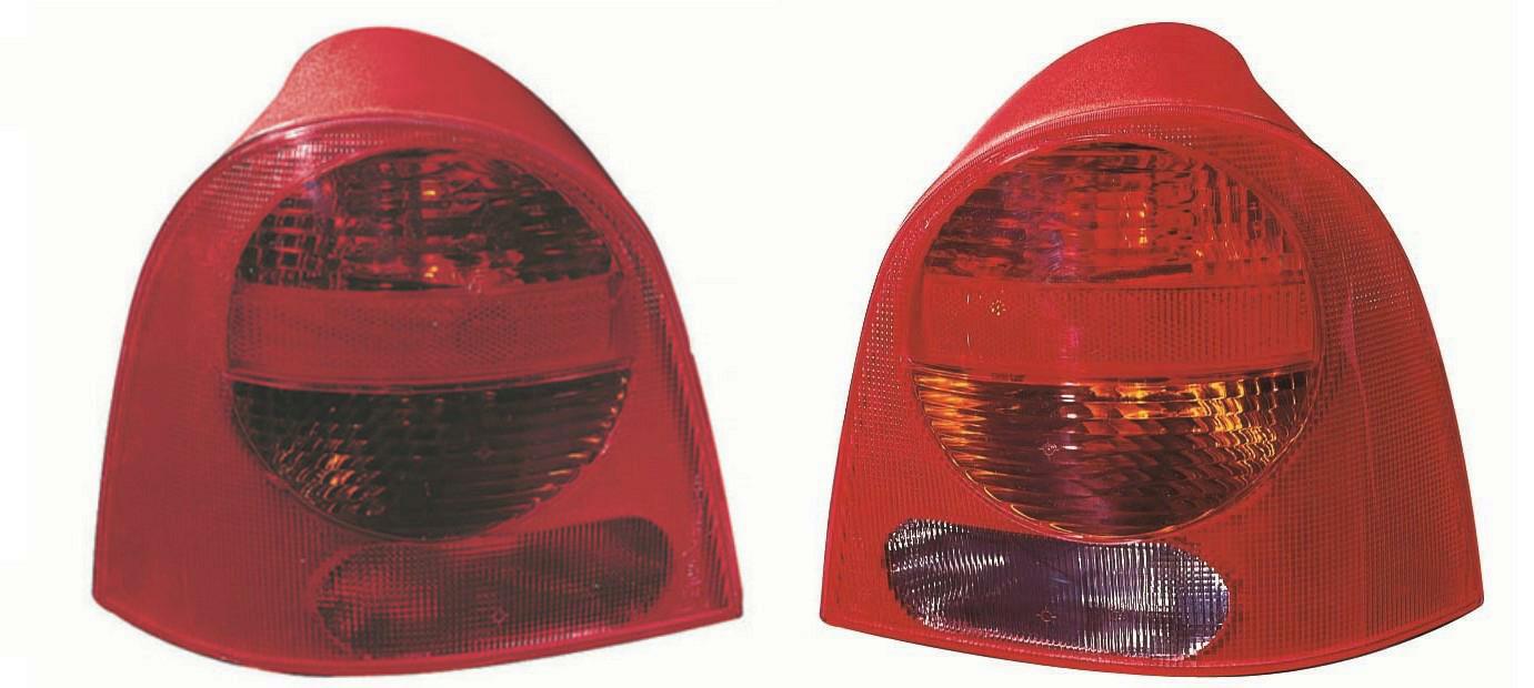 2x Heckleuchte Rücklicht links + rechts passend für Renault Twingo 1 C06 1.2 16V