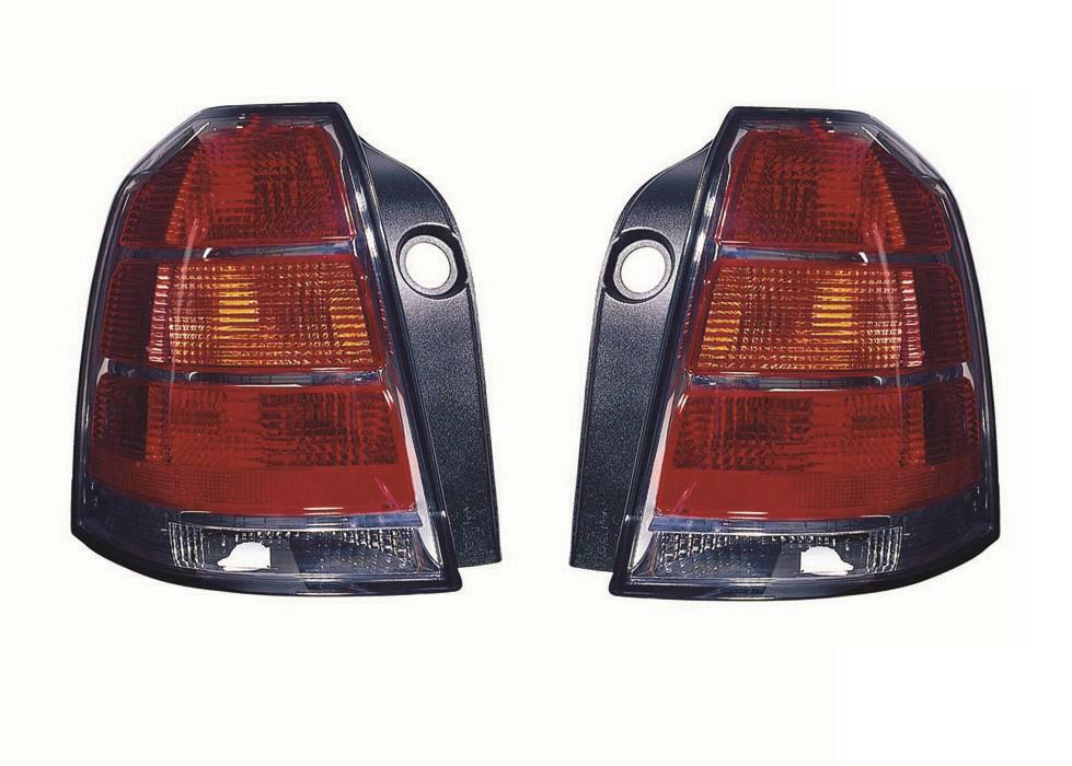 2x Heckleuchte links + rechts passend für Opel Zafira Family B bis BJ 12/2006