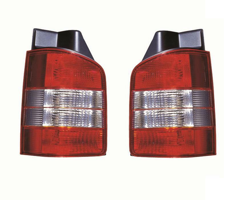 2x Heckleuchte links + rechts LED passend f&uuml;r VW T5 7HB 1.9 TDI 2.5 Multivan