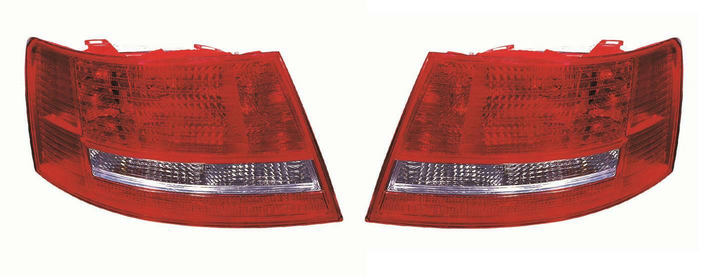 2x Heckleuchte Rücklicht links + rechts außen Set passend für Audi A6 C6 4F2