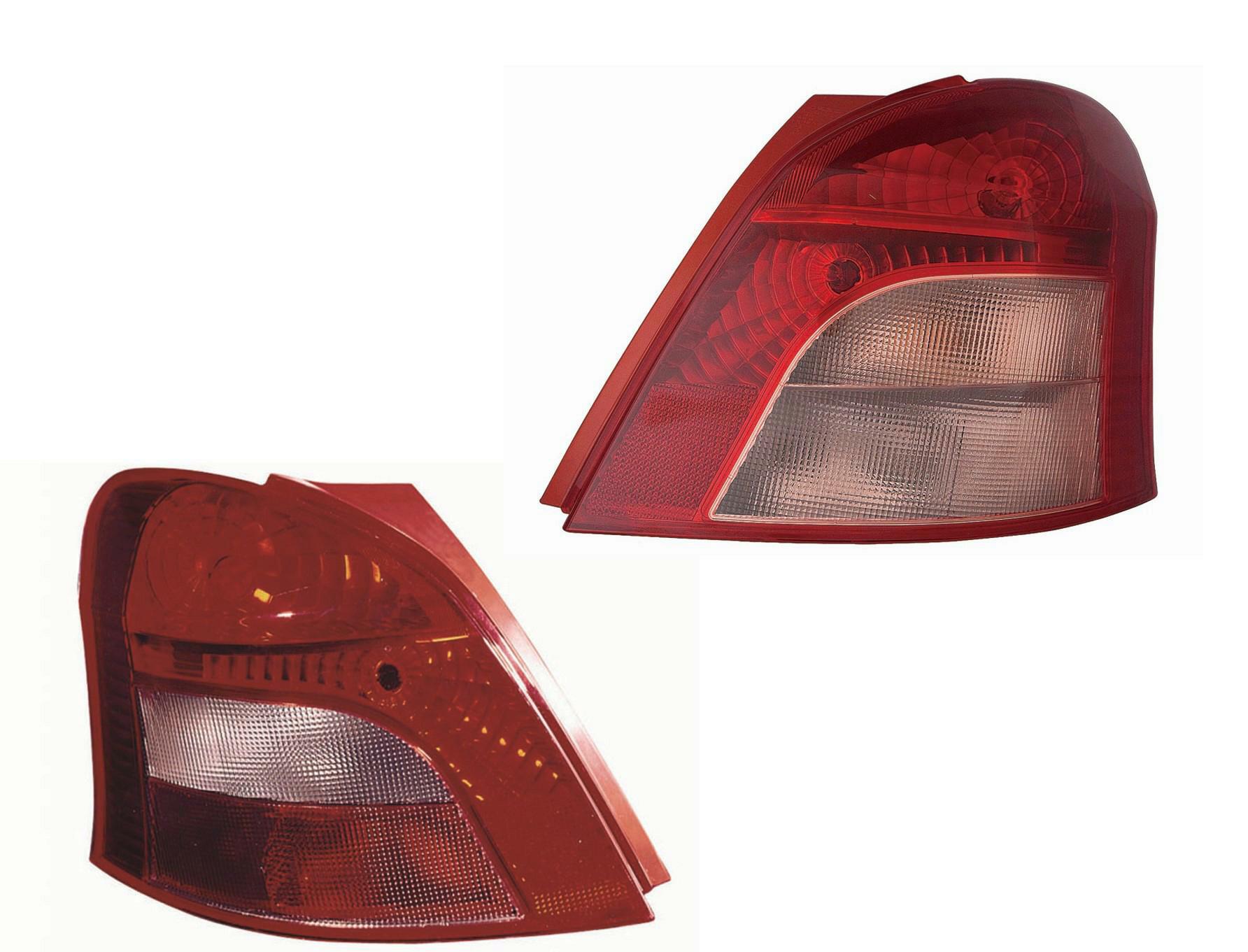 2x Heckleuchte links + rechts LED passend für Toyota Yaris 1.0 BJ bis 03/2009