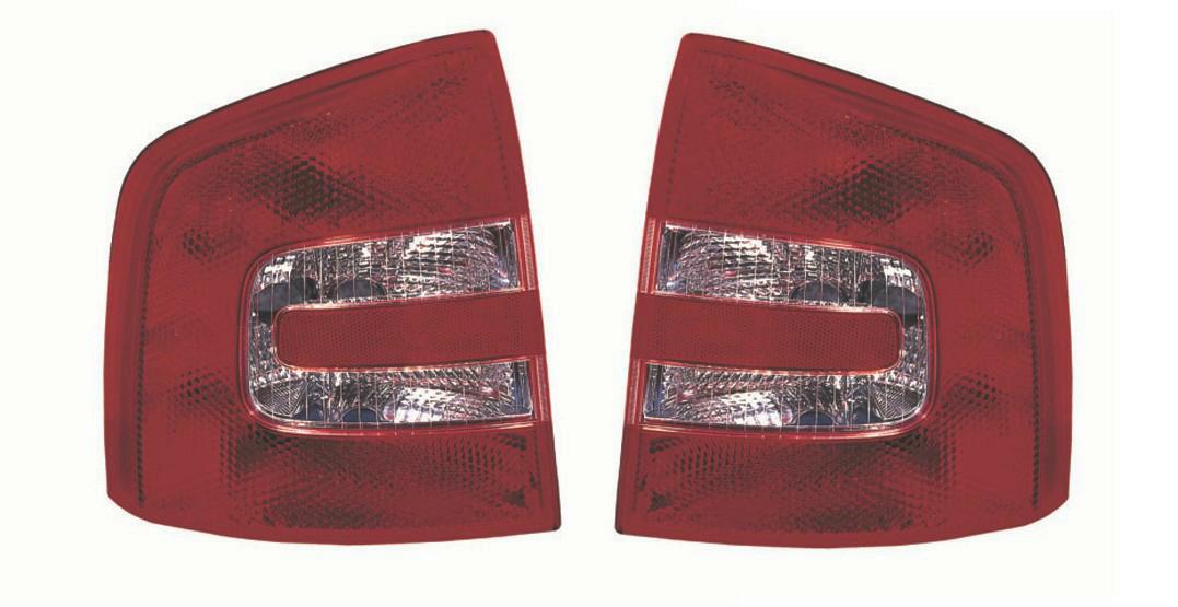 2x Heckleuchte links + rechts LED passend für Skoda Octavia 2 1Z5 BJ bis 02/2009