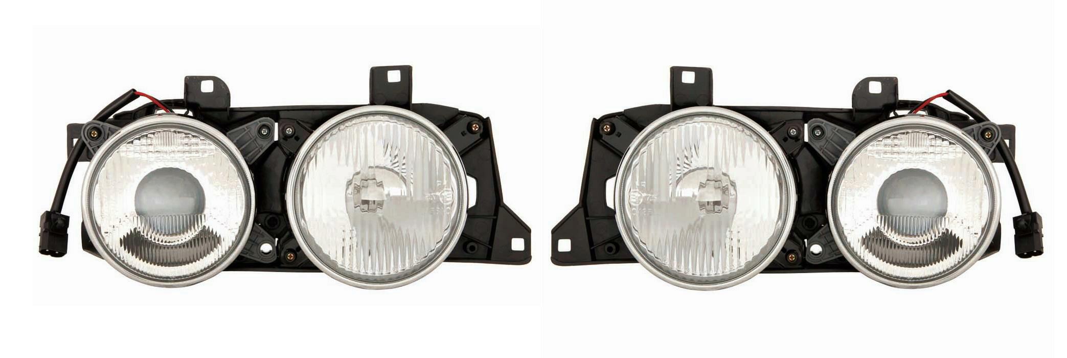 Hauptscheinwerfer links + rechts passend für BMW 5 E34 520 24V 525 7 E32 730 iL