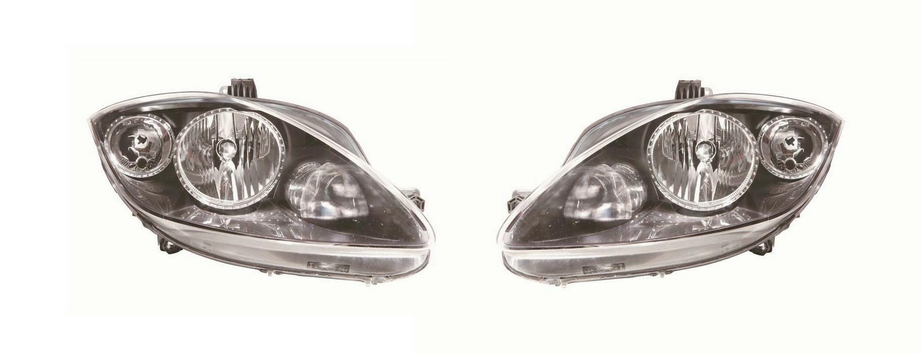 Hauptscheinwerfer H7 H1 links + rechts passend für Seat Leon 1P1 ab BJ 0...