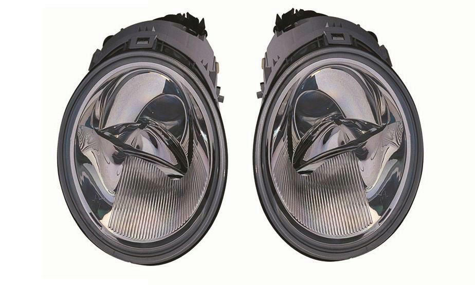 2x Hauptscheinwerfer links rechts H1 passend für VW NEW BEETLE 9C1 1C1 Cabriolet