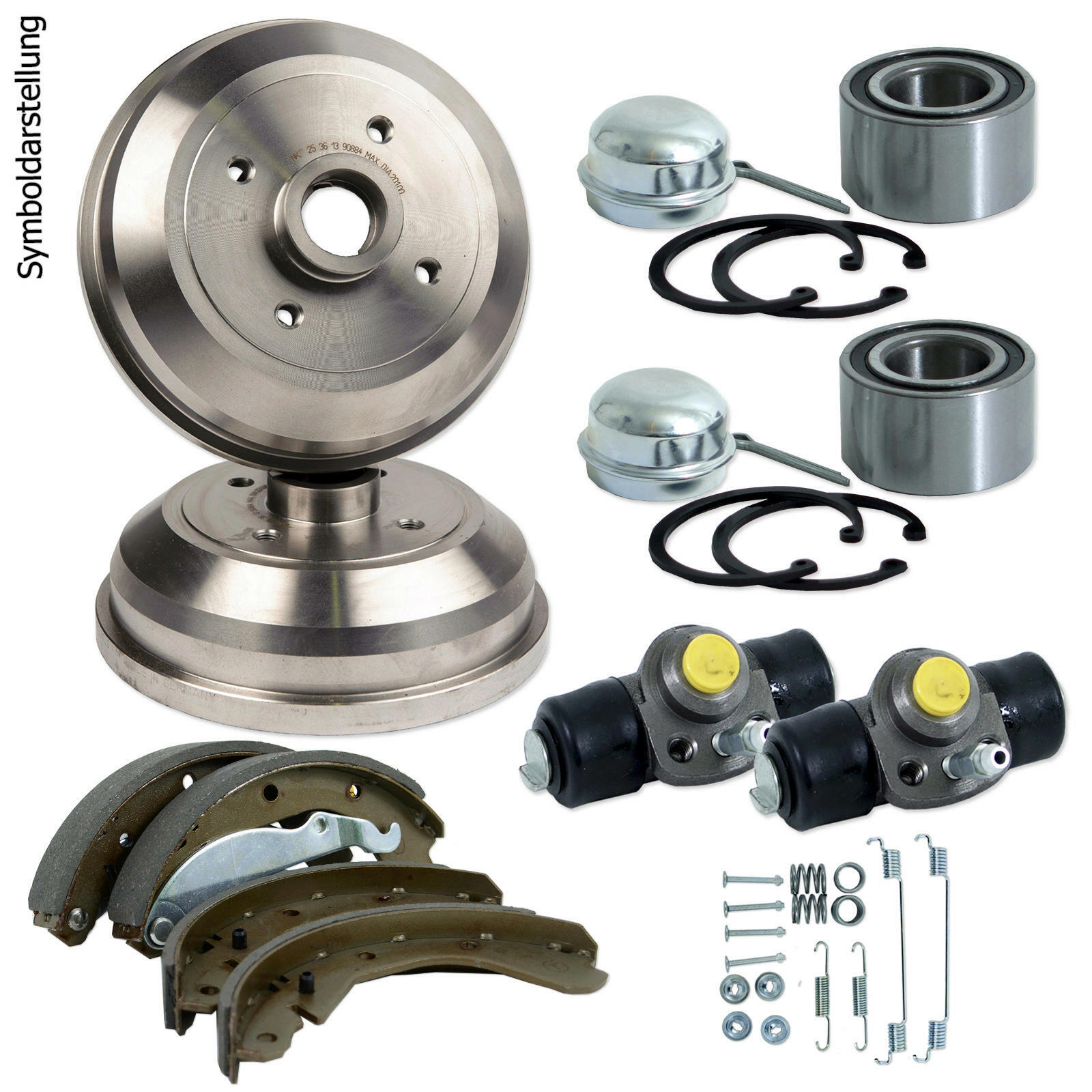 NK Bremsscheiben + NK Bremsbeläge vorne & hinten