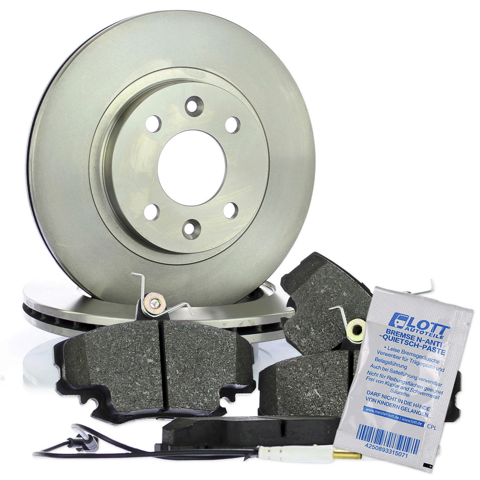 Bremsscheiben Ø259mm + Beläge vorne passend für Renault Twingo 1 Megane Sandero