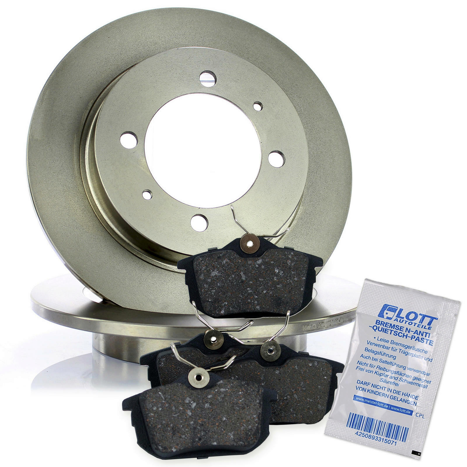 BREMSSCHEIBEN + BREMSBELÄGE