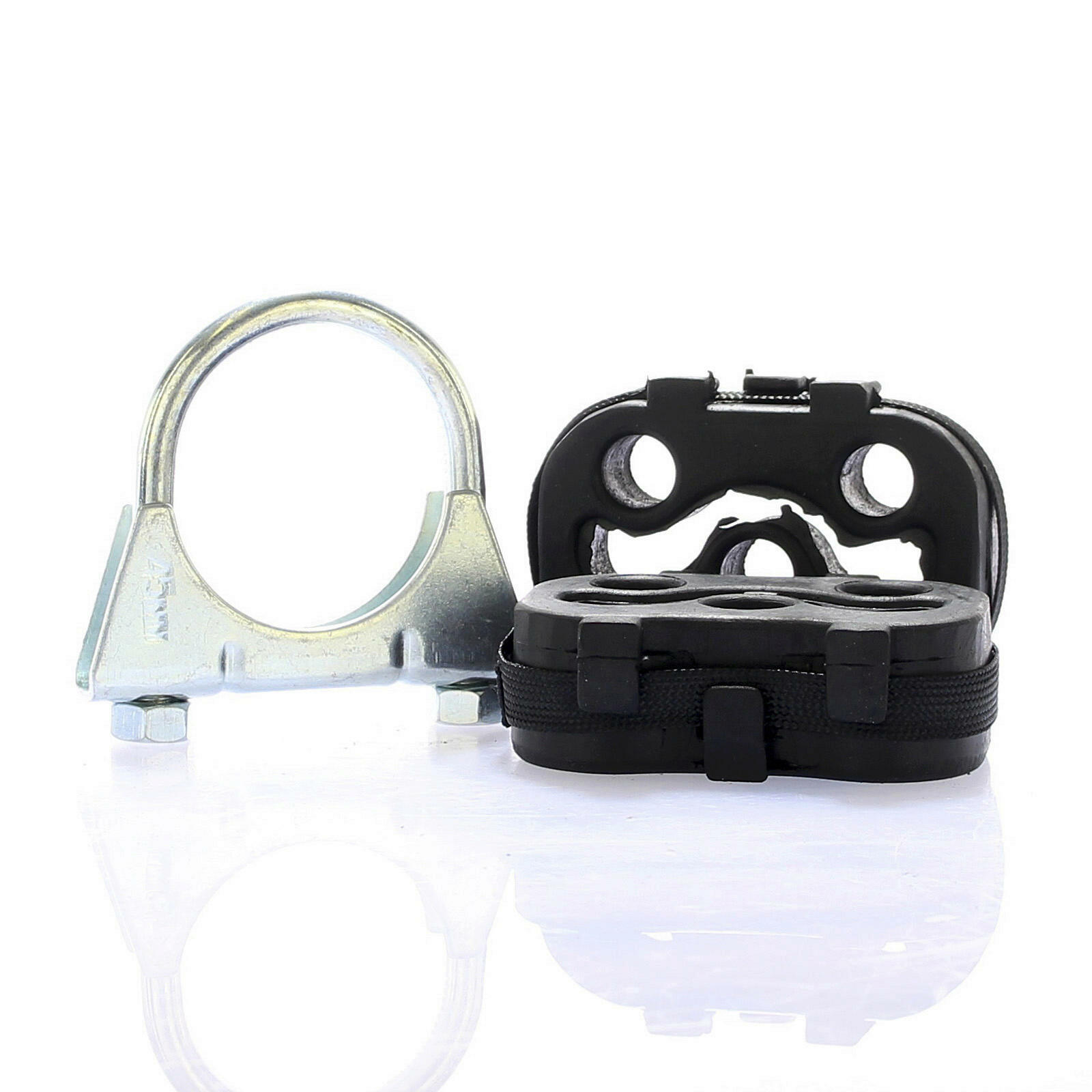 Endschalld&auml;mpfer mit Montagematerial