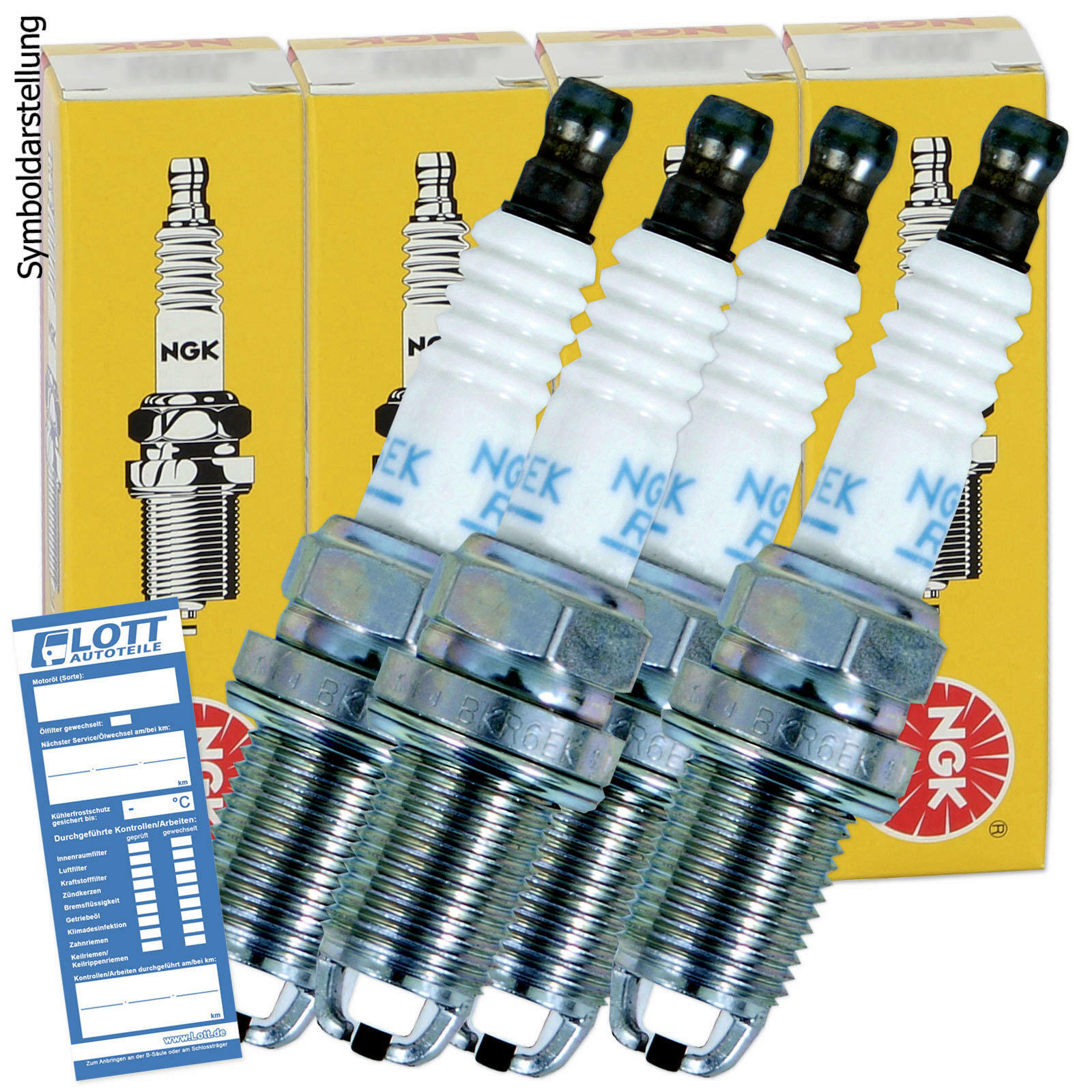 LUFTFILTER + ÖLFILTER + INNENRAUMFILTER + ZÜNDKERZEN + ÖLABLASSSCHRAUBE
