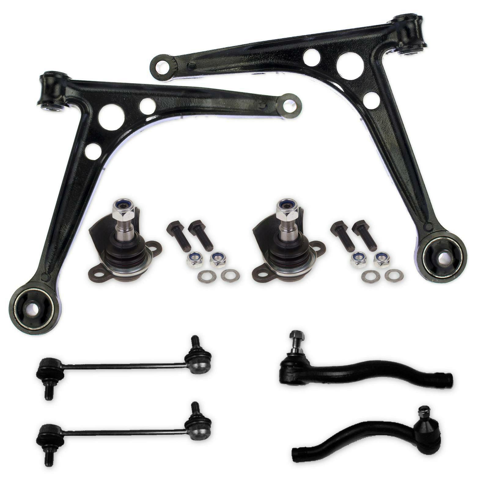 2 x QUERLENKER + TRAGGELENK + KOPPELSTANGEN + SPURSTANGEN