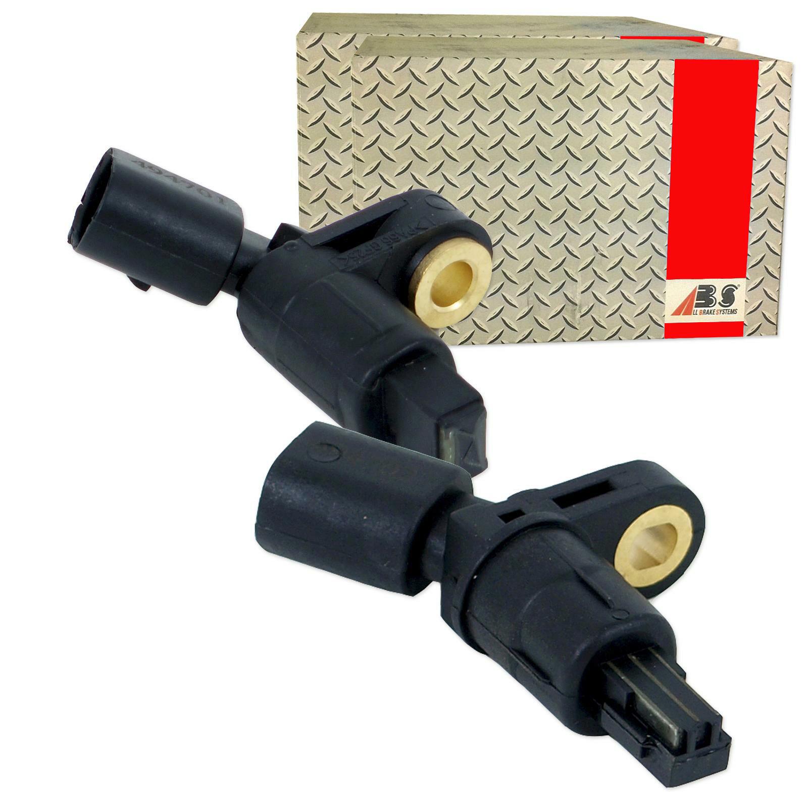 2x Original A.B.S. ABS SENSOR vorne links + rechts für VW GOLF 4 AUDI