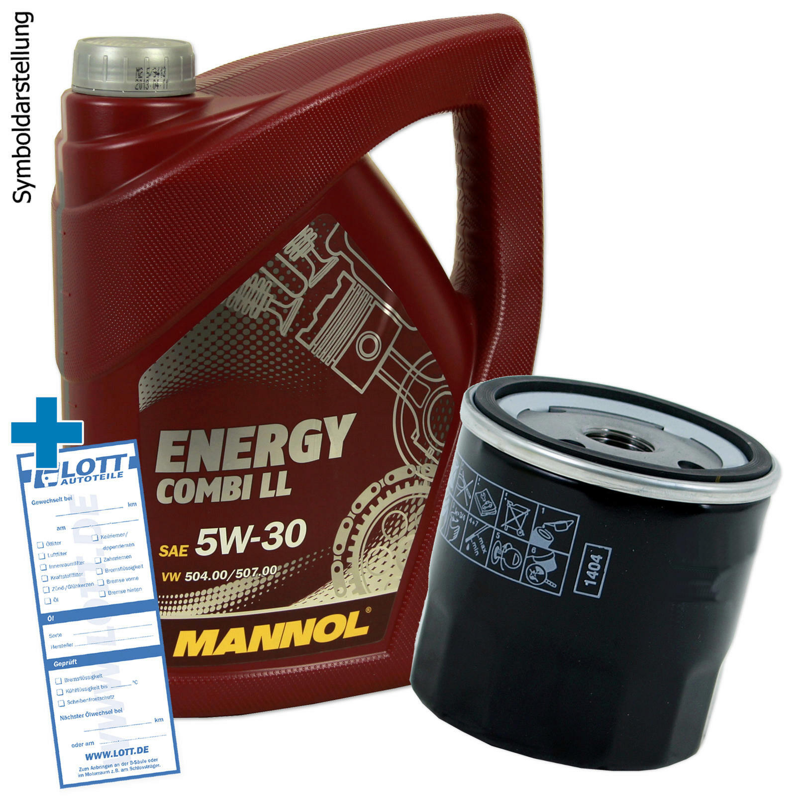 Ölwechsel Set 5 Liter 5W30 Öl + Ölfilter