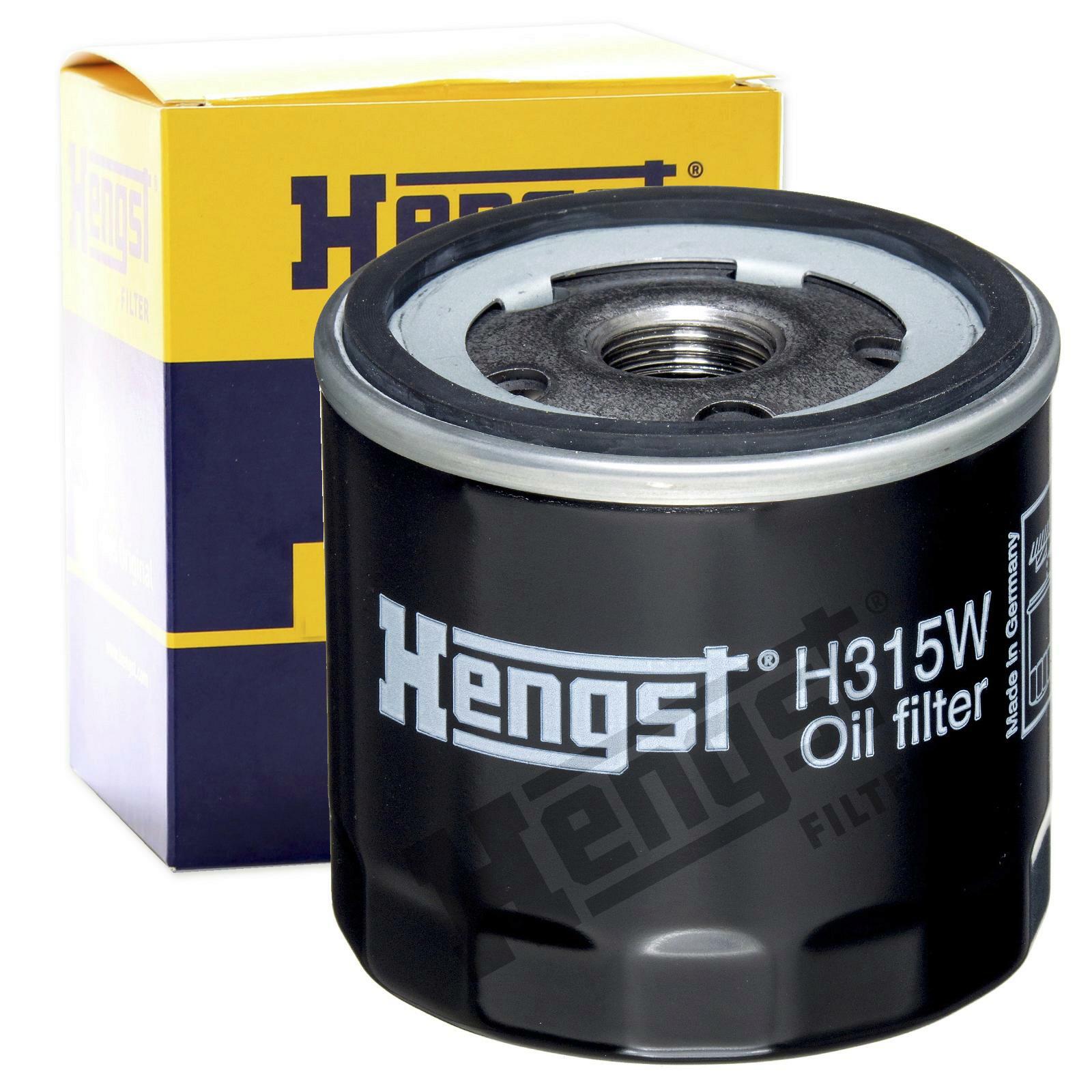 Ölwechsel Set Castrol Motoröl + Hengst Ölfilter + Ablassschraube