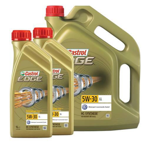 Ölwechsel Set 7L 5W30 Öl Motoröl CASTROL + HENGST Ölfilter + Ablassschraube