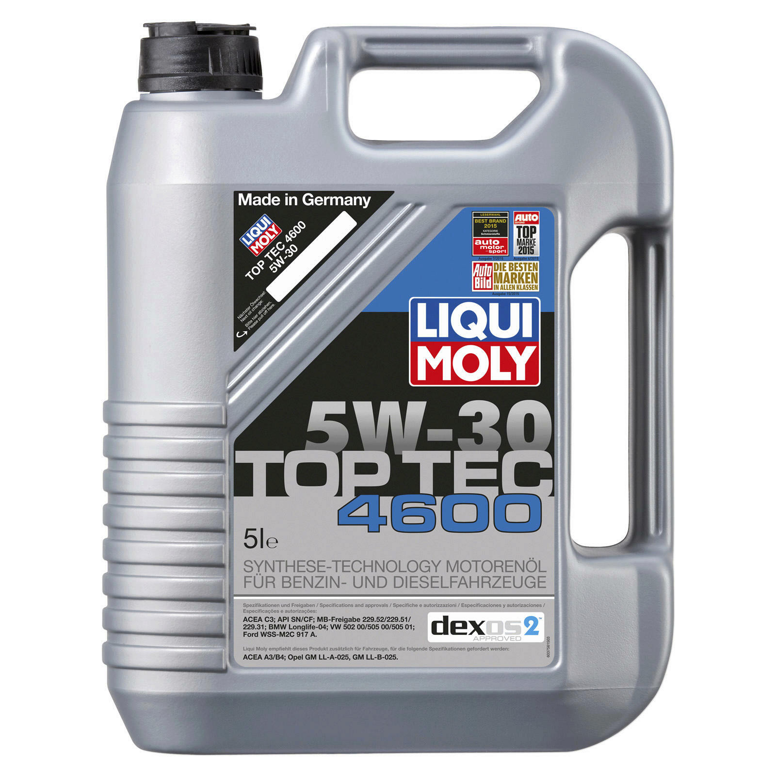 Ölwechsel Set 5L 5W30 Öl Motoröl LIQUI MOLY + MANN Ölfilter + Ablassschraube