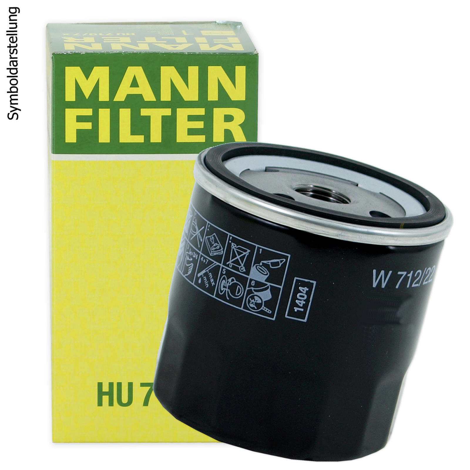 Ölwechsel Set Mann Ölfilter + Lott Motoröl