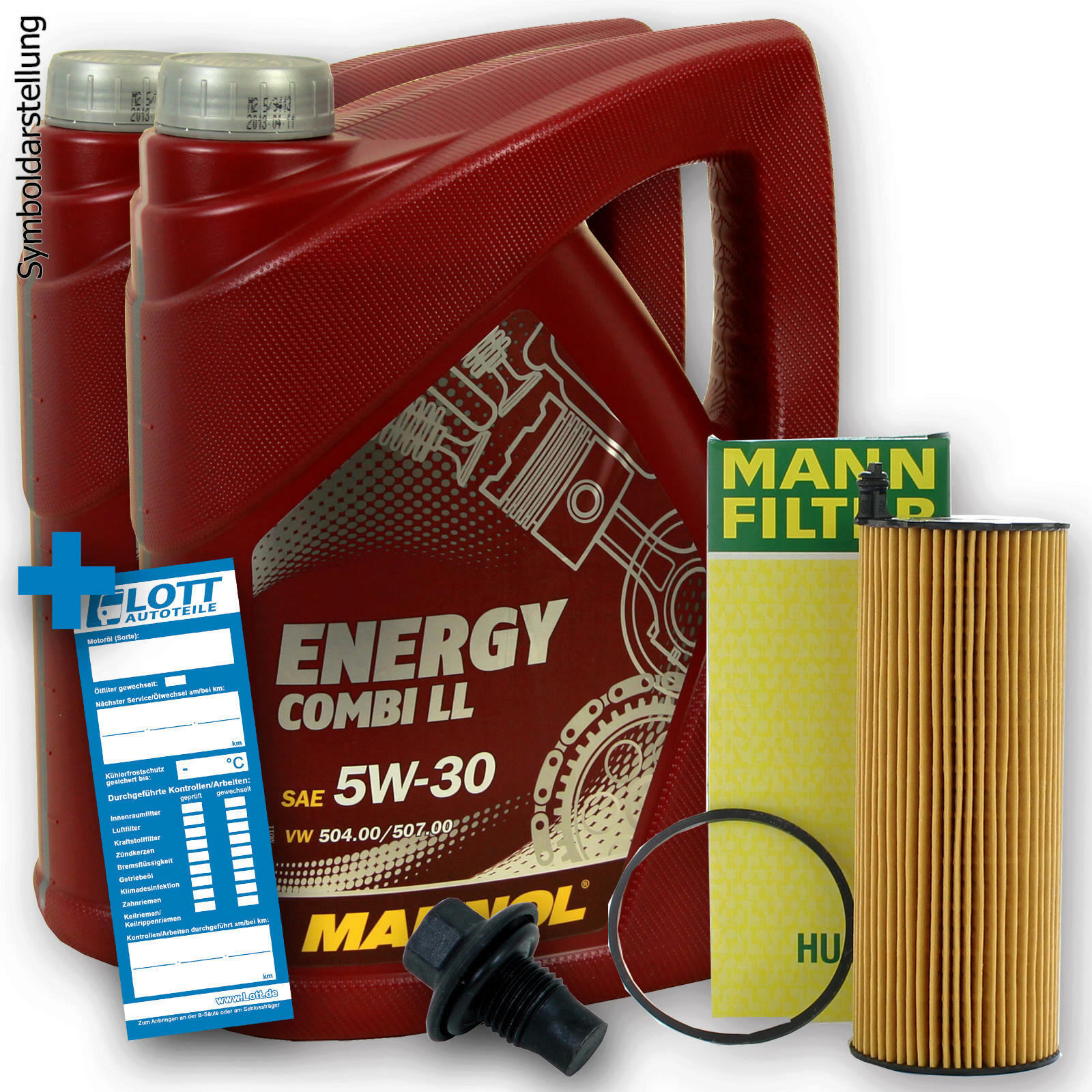 Ölwechsel Set 10 Liter 5W30 Öl + Ölfilter