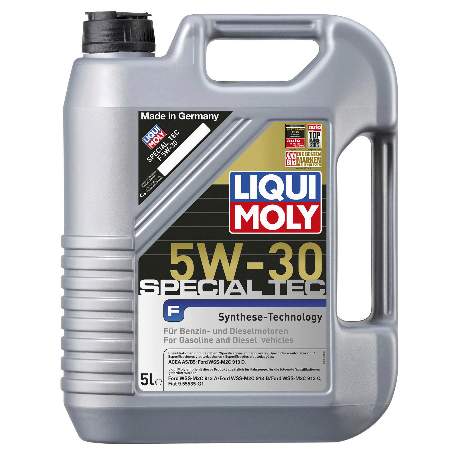 Ölwechsel Set 5L 5W30 Öl Motoröl LIQUI MOLY + MANN Ölfilter + Ablassschraube