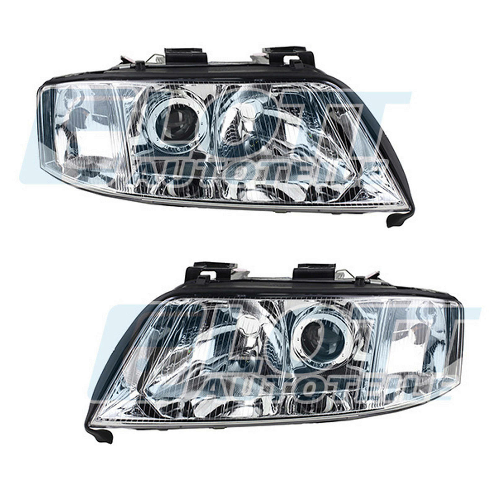 Hauptscheinwerfer H1 H7 links + rechts passend für Audi A6 C5 4B2 bis BJ 09/1999