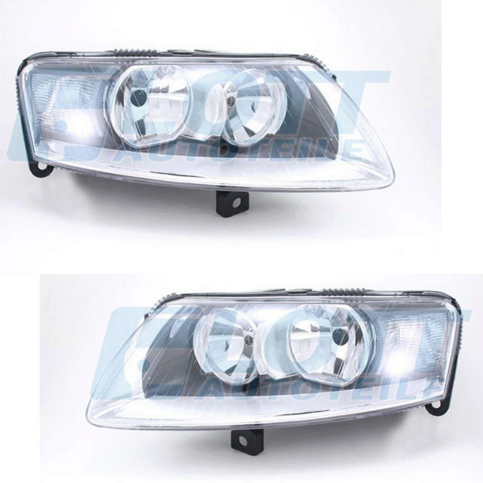 Hauptscheinwerfer H7 H1 links + rechts passend für Audi A6 C6 4FH bis BJ 09/2008