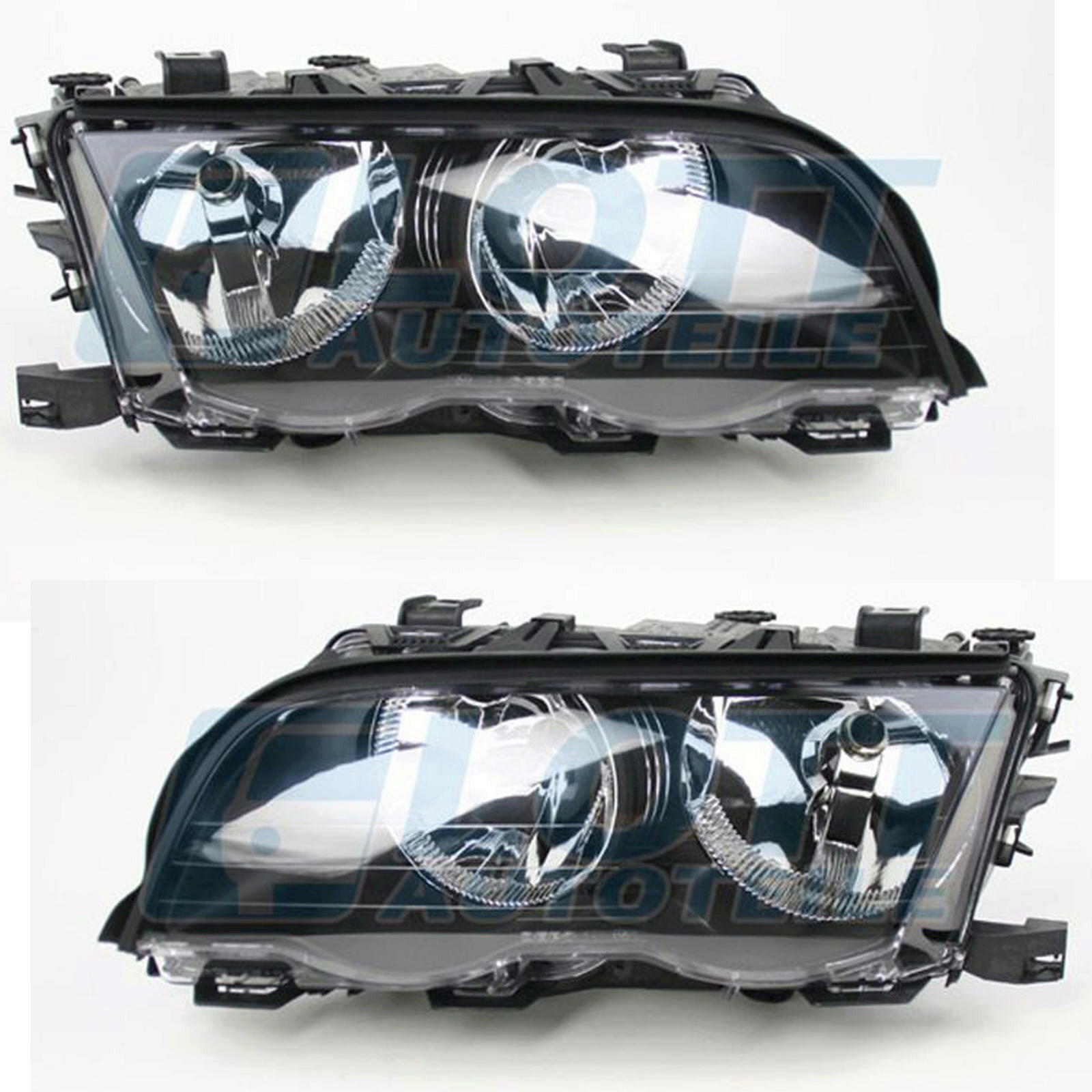 Hauptscheinwerfer H7 links + rechts passend für BMW 3 E46 316 bis BJ 08/...