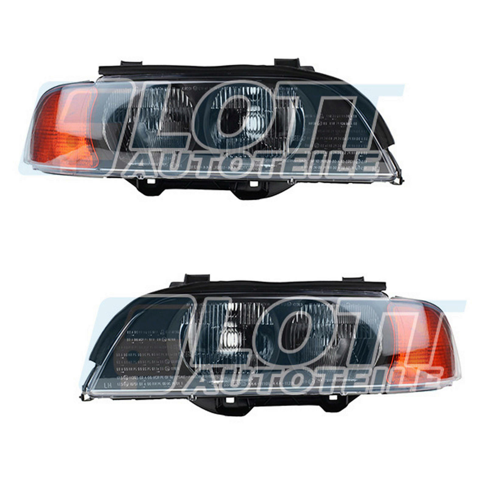 Hauptscheinwerfer H7 HB3 links + rechts passend für BMW 5 E39 525 bis BJ...
