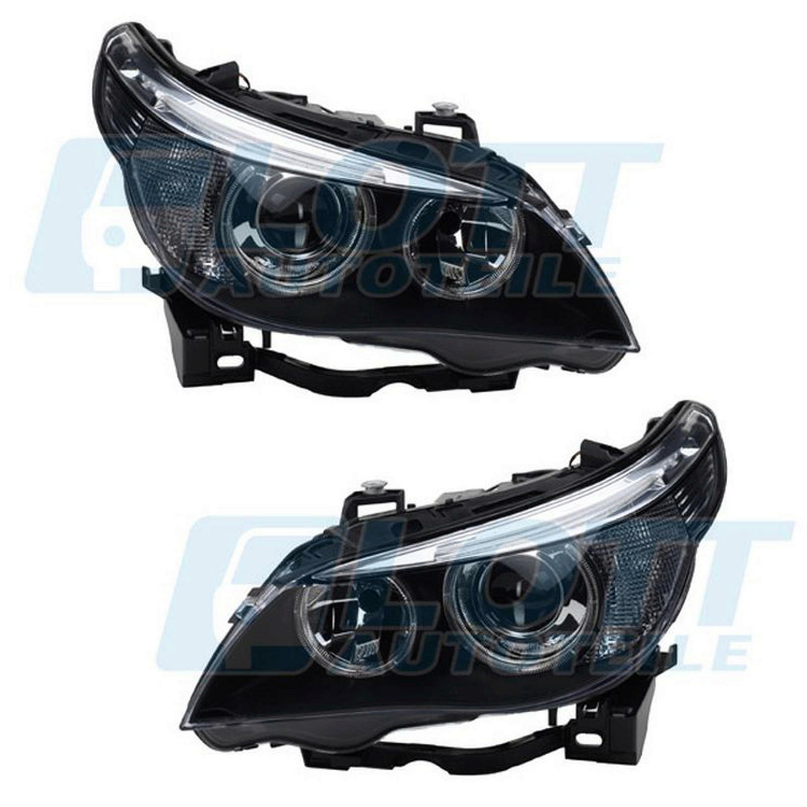 Bi-Xenon Hauptscheinwerfer D1S H7 links + rechts passend für BMW 5 bis 0...