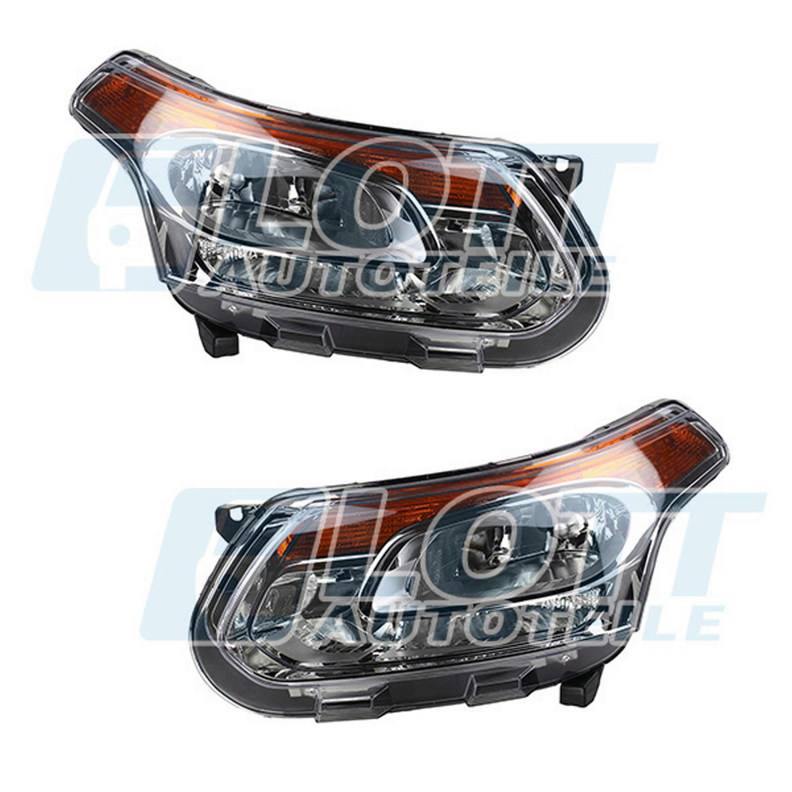 Scheinwerfer Halogen Set links rechts H7 H1 passend für Citroen C3 Picas...