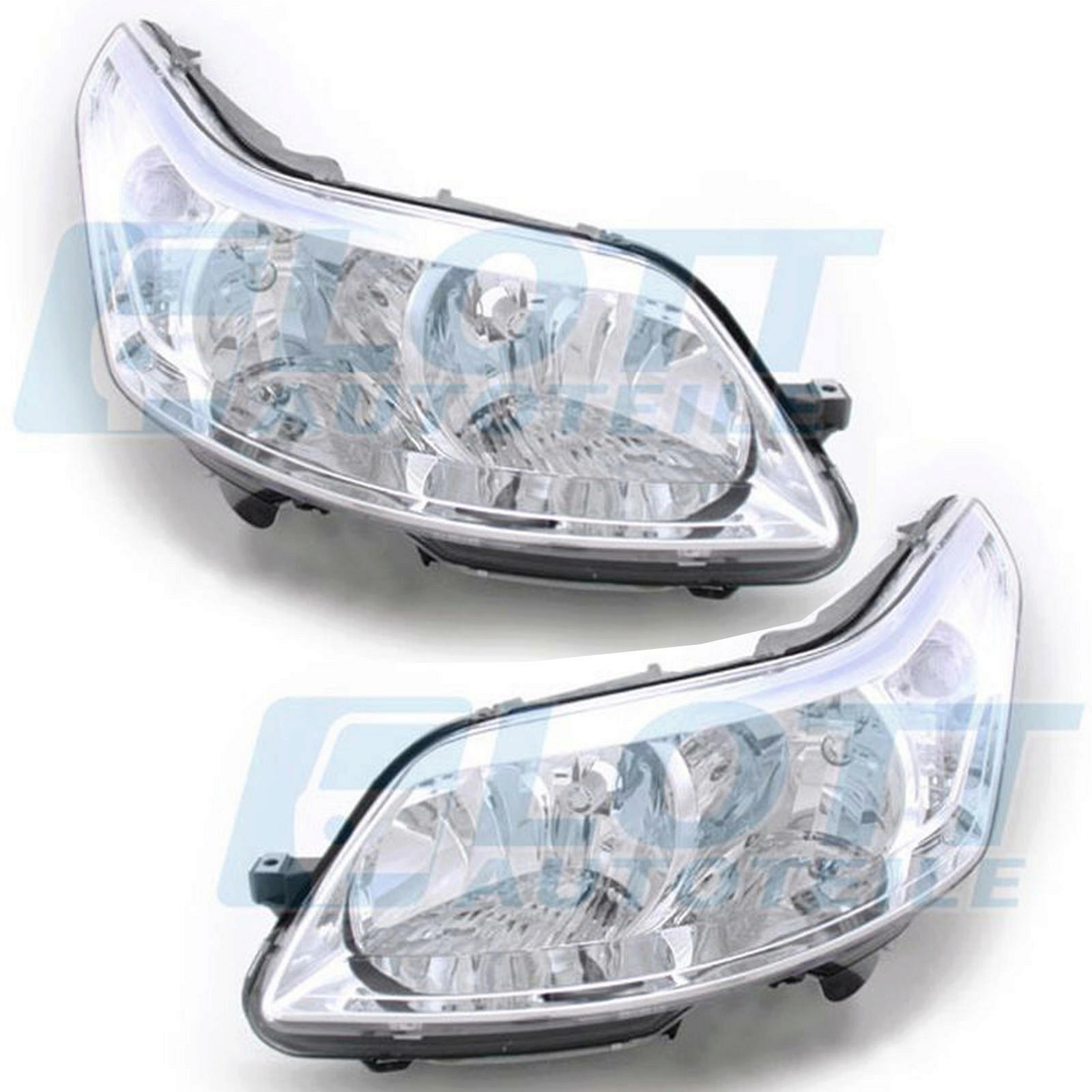 Scheinwerfer Halogen Set links rechts H7 H1 passend für Citroen C4 1 1.4...