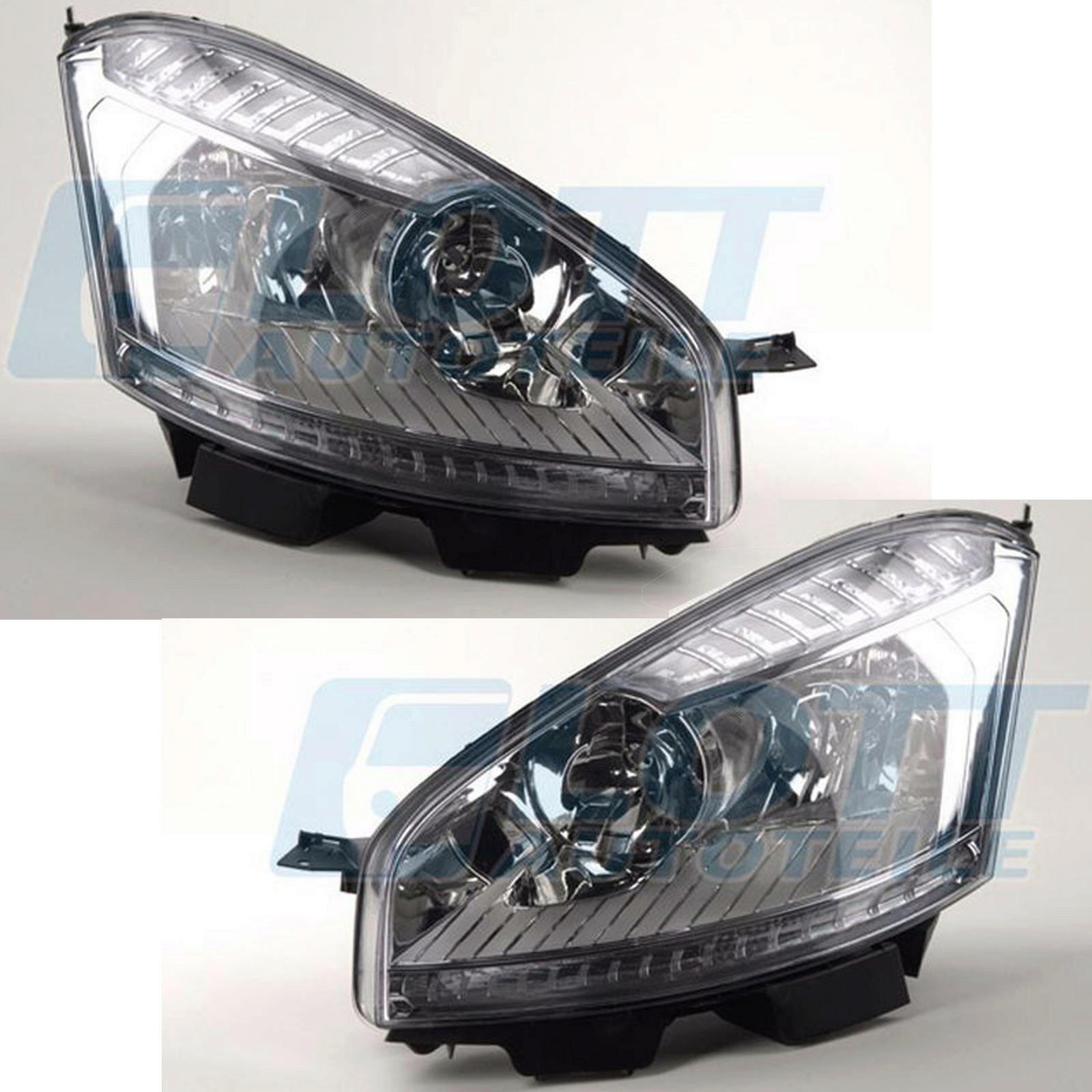Scheinwerfer Halogen Set links rechts H7 H1 passend für Citroen C4 Picas...