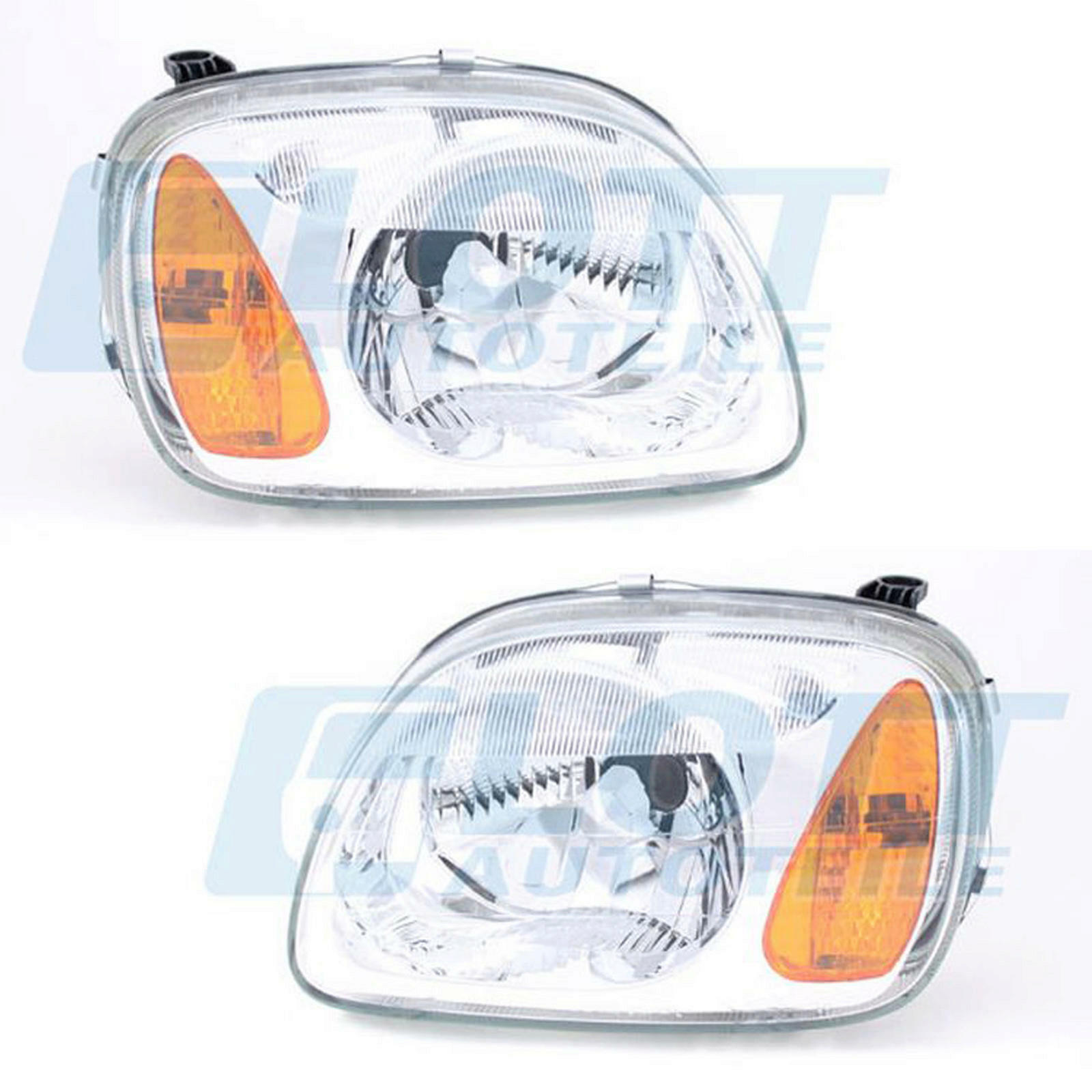 Hauptscheinwerfer H4 links + rechts passend für Nissan Micra 2 1.5 ab BJ...