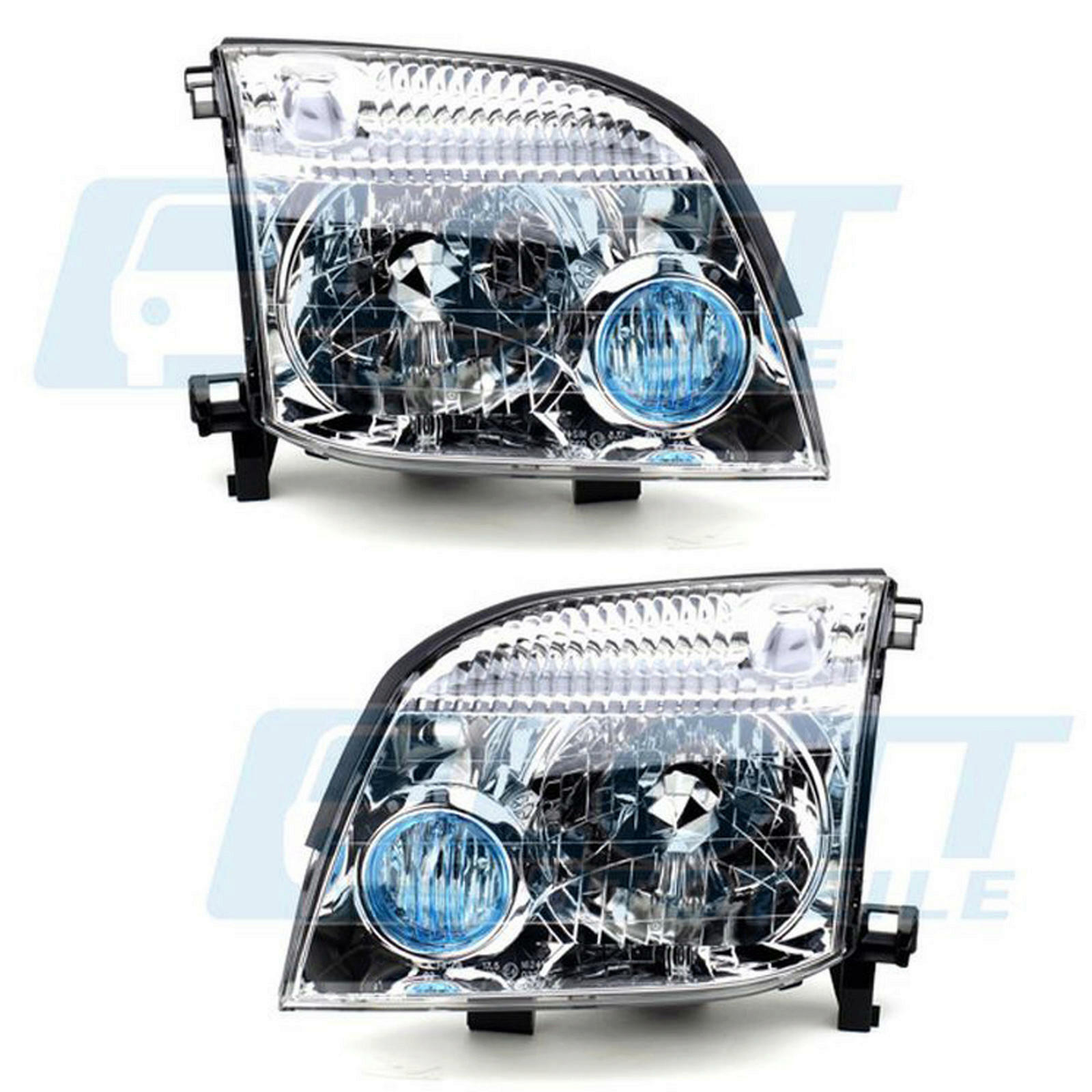 Hauptscheinwerfer H4 links + rechts passend für Nissan X-TRAIL 1 2.2 2.5...