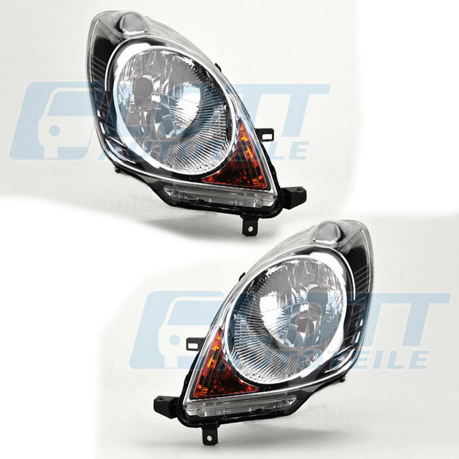 Hauptscheinwerfer H4 links + rechts passend für Nissan Note 1.4 bis BJ 1...