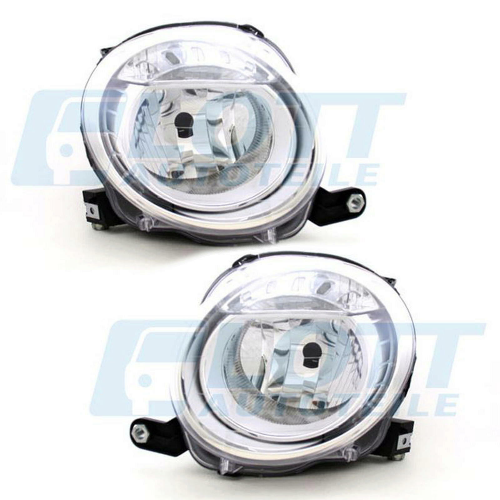 Hauptscheinwerfer H7 links + rechts passend für Fiat 500 1.2 bis BJ 06/2...