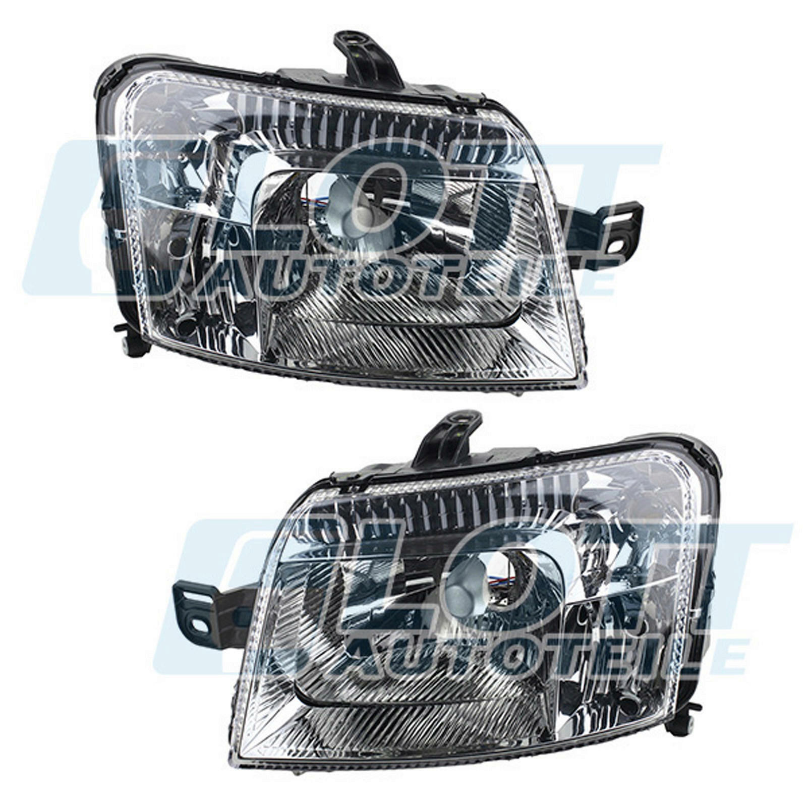 Hauptscheinwerfer H4 links + rechts passend für Fiat Panda 1.1 bis BJ 07...
