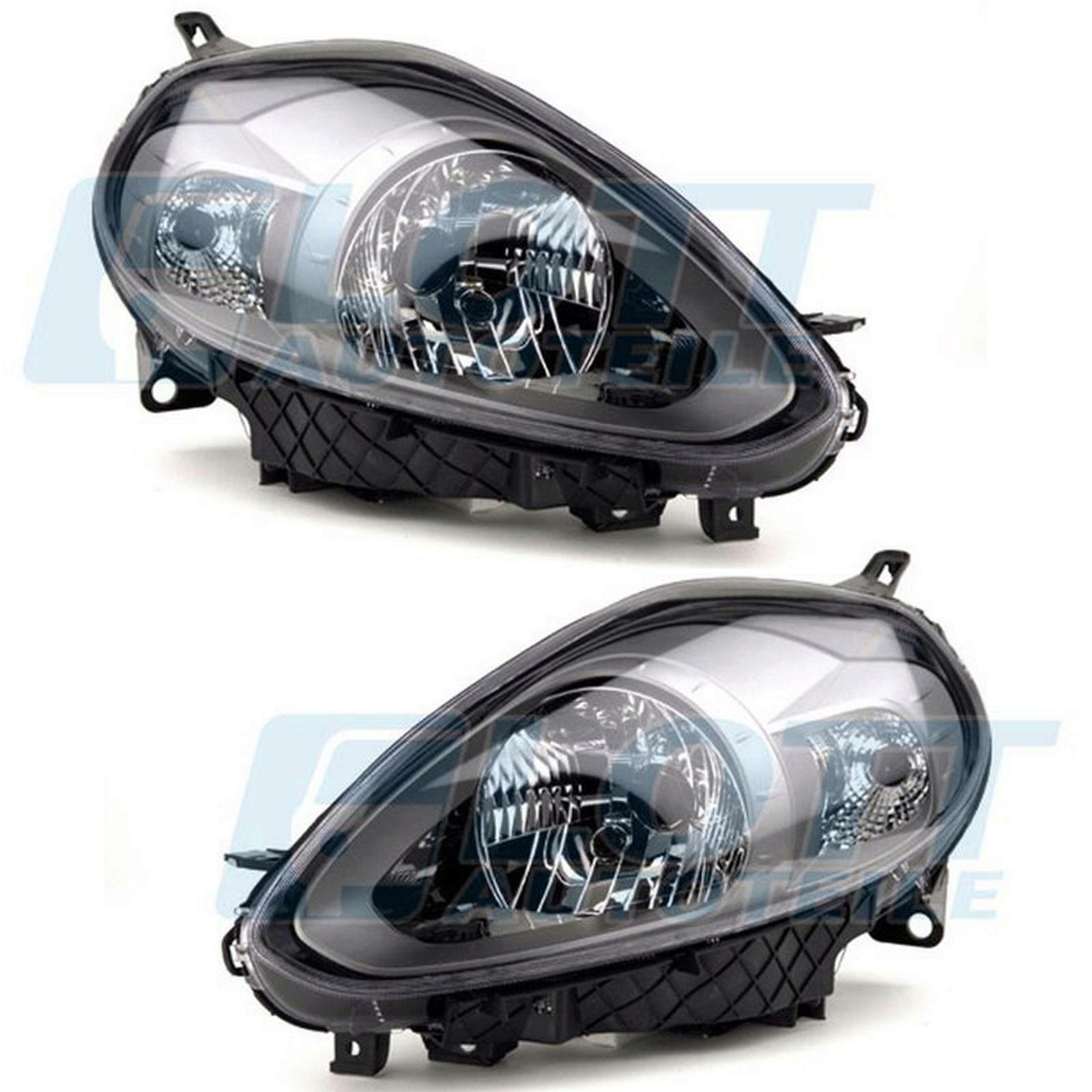 Hauptscheinwerfer H4 links + rechts passend für Fiat Punto EVO 1.4 1.2 1.3