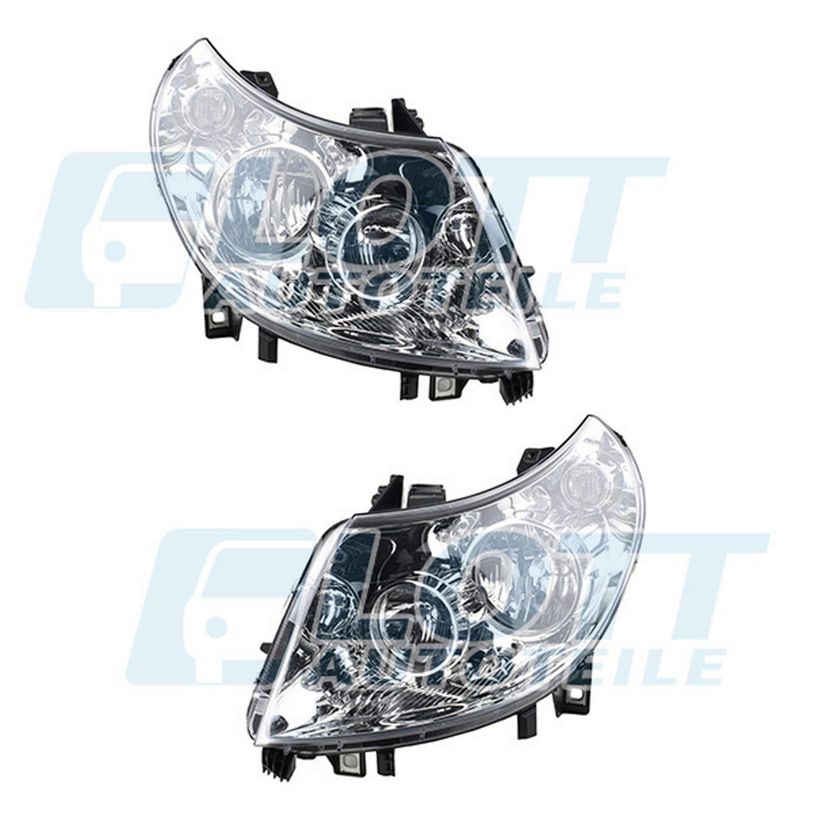 Hauptscheinwerfer H7 H1 links + rechts passend für Fiat Ducato Peugeot C...