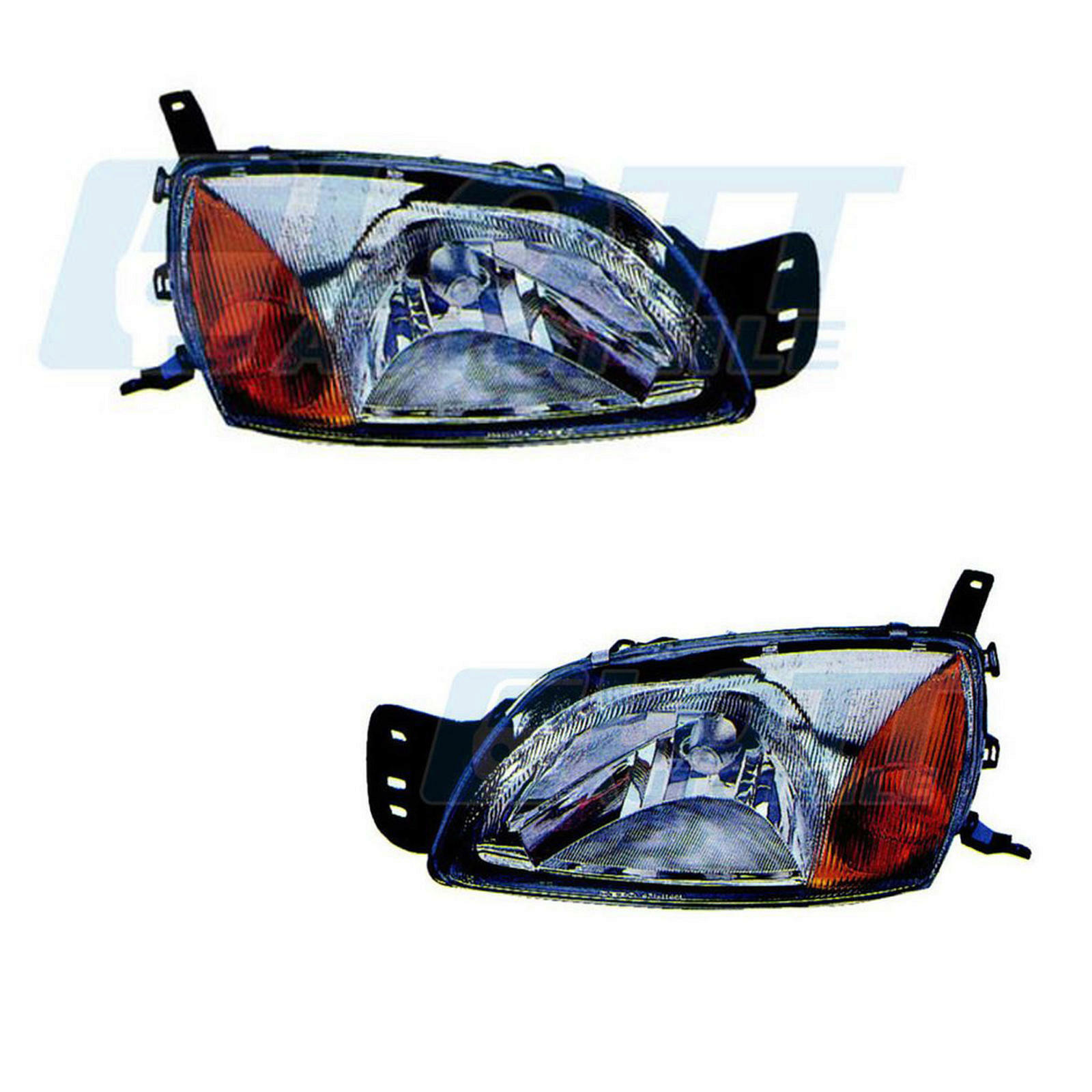 Hauptscheinwerfer H4 links + rechts passend für Ford Fiesta 4 ab BJ 09/1999 1.3
