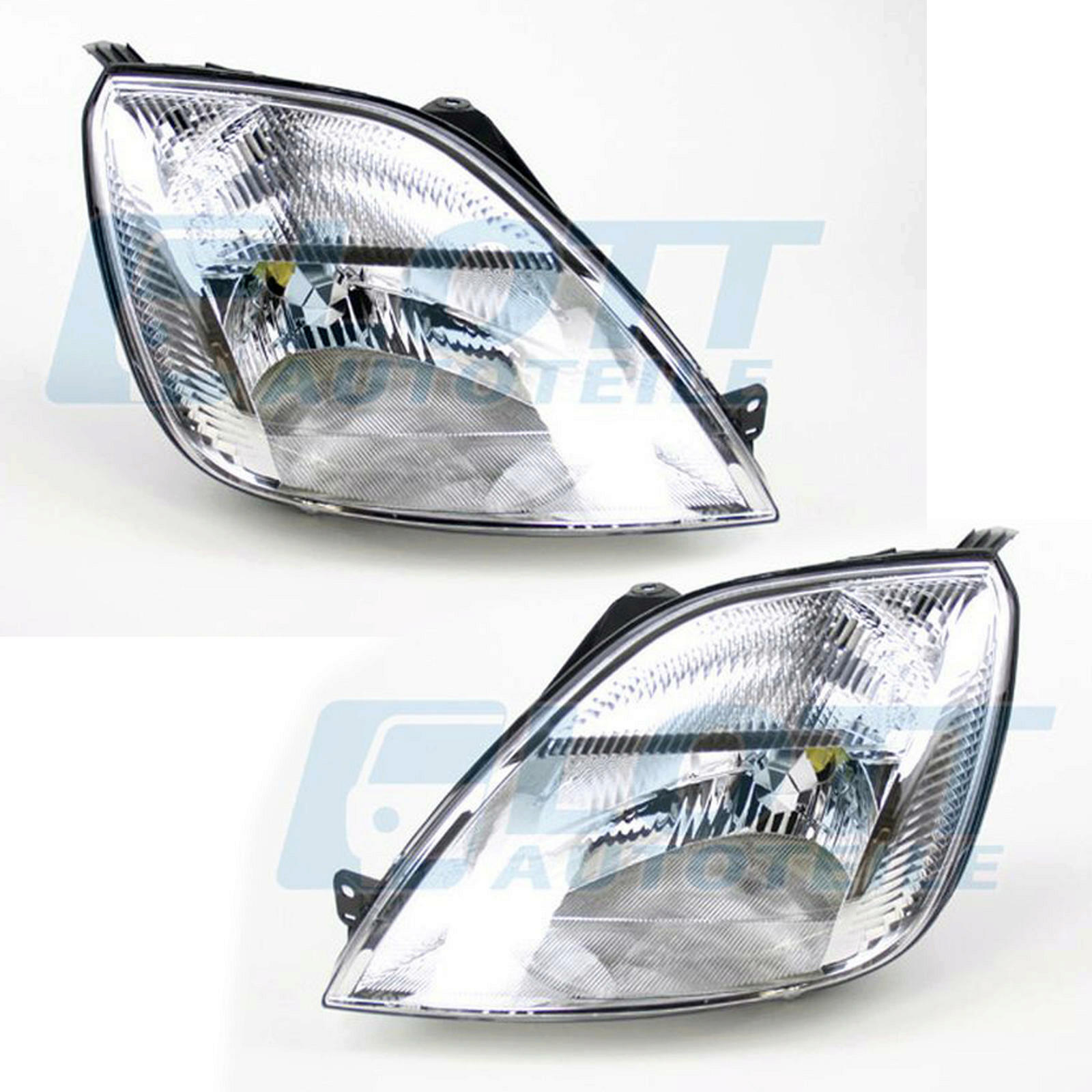 Hauptscheinwerfer H4 links + rechts passend für Ford Fiesta 5 1.3 bis BJ...