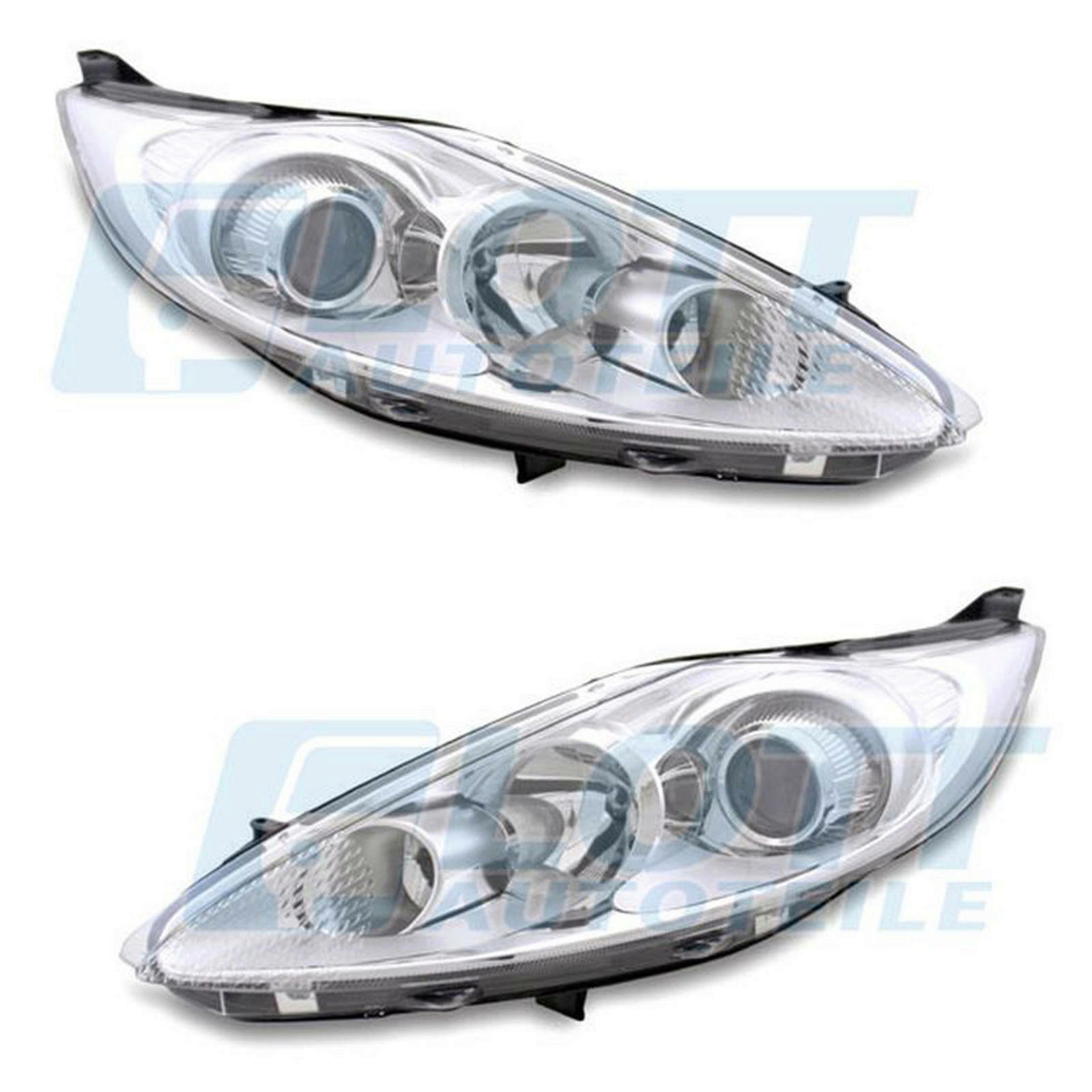 Hauptscheinwerfer H7 H1 links + rechts passend für Ford Fiesta 6 bis BJ ...