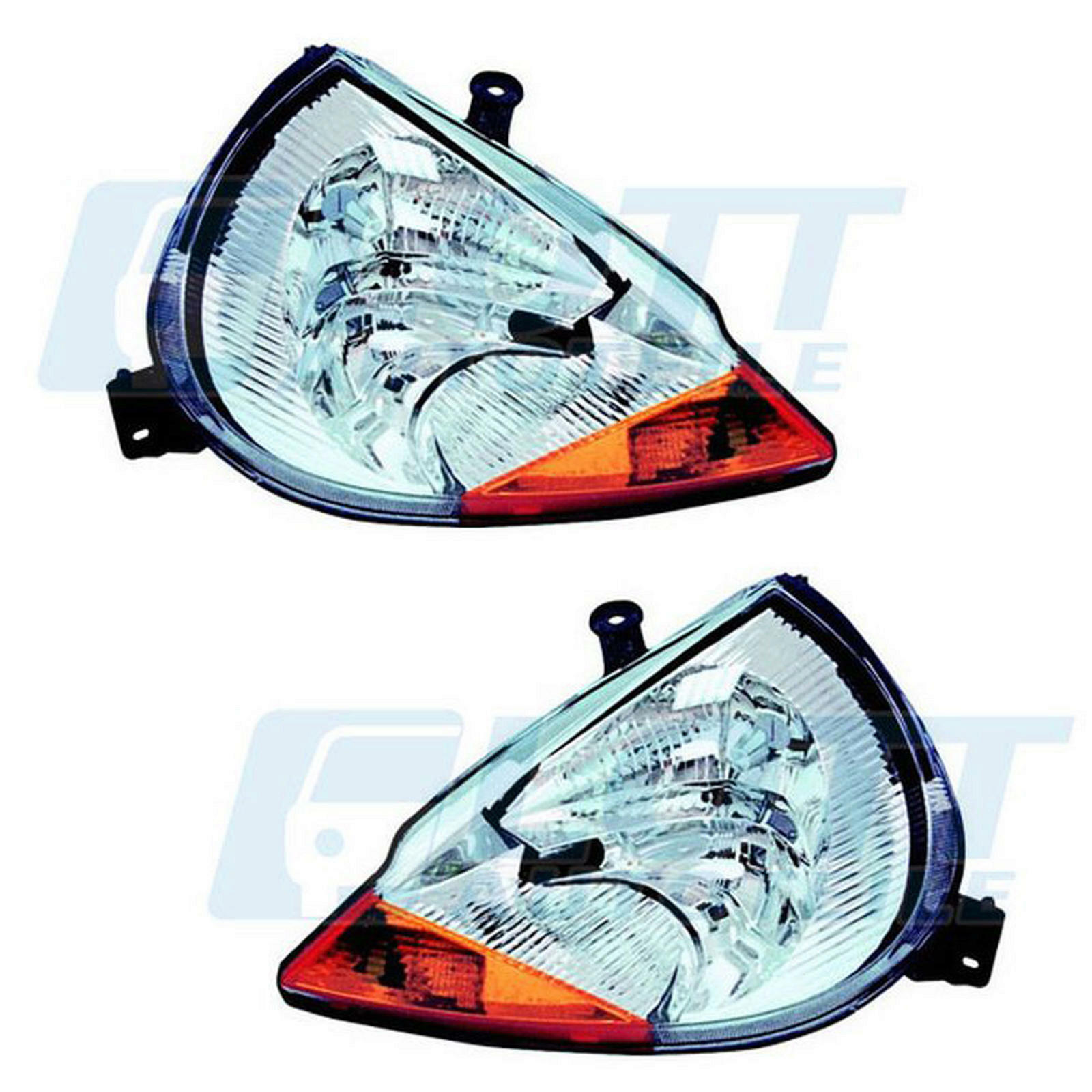 Hauptscheinwerfer H7 H1 links + rechts passend für Ford KA 1.3 Rocam 1.6