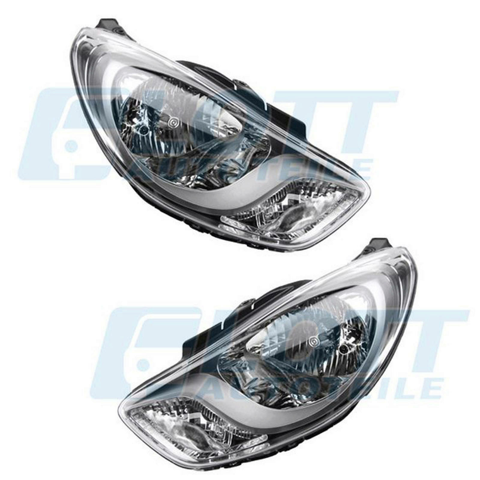 Hauptscheinwerfer H4 links + rechts passend f&uuml;r Hyundai i10 1 1.1 ab BJ 02/2011