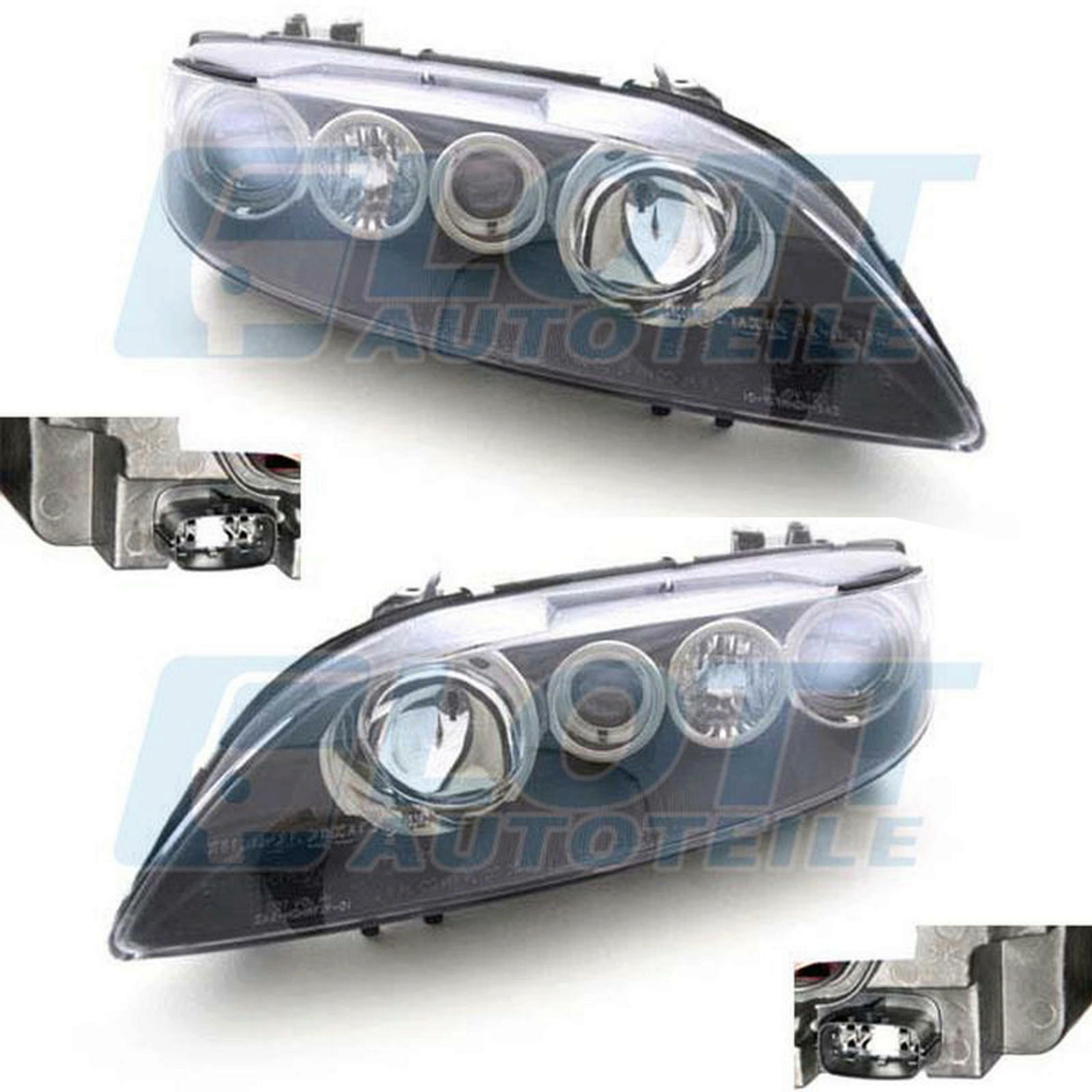 Hauptscheinwerfer H1 H3 links + rechts passend für Mazda 6 2.0 ab BJ 08/...