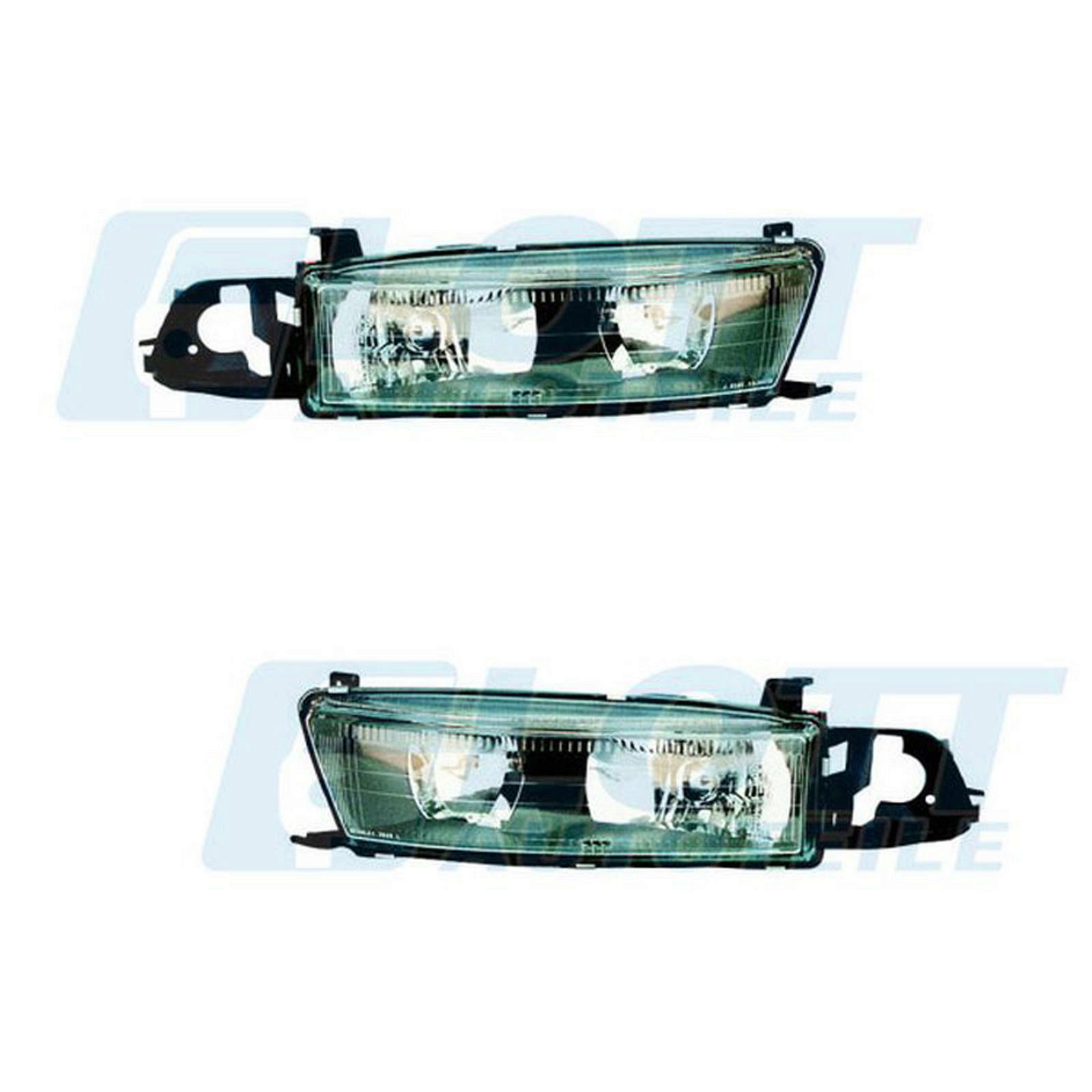 Hauptscheinwerfer H1 H7 links + rechts passend f&uuml;r Mitsubishi Galant 8 2.5 2.0