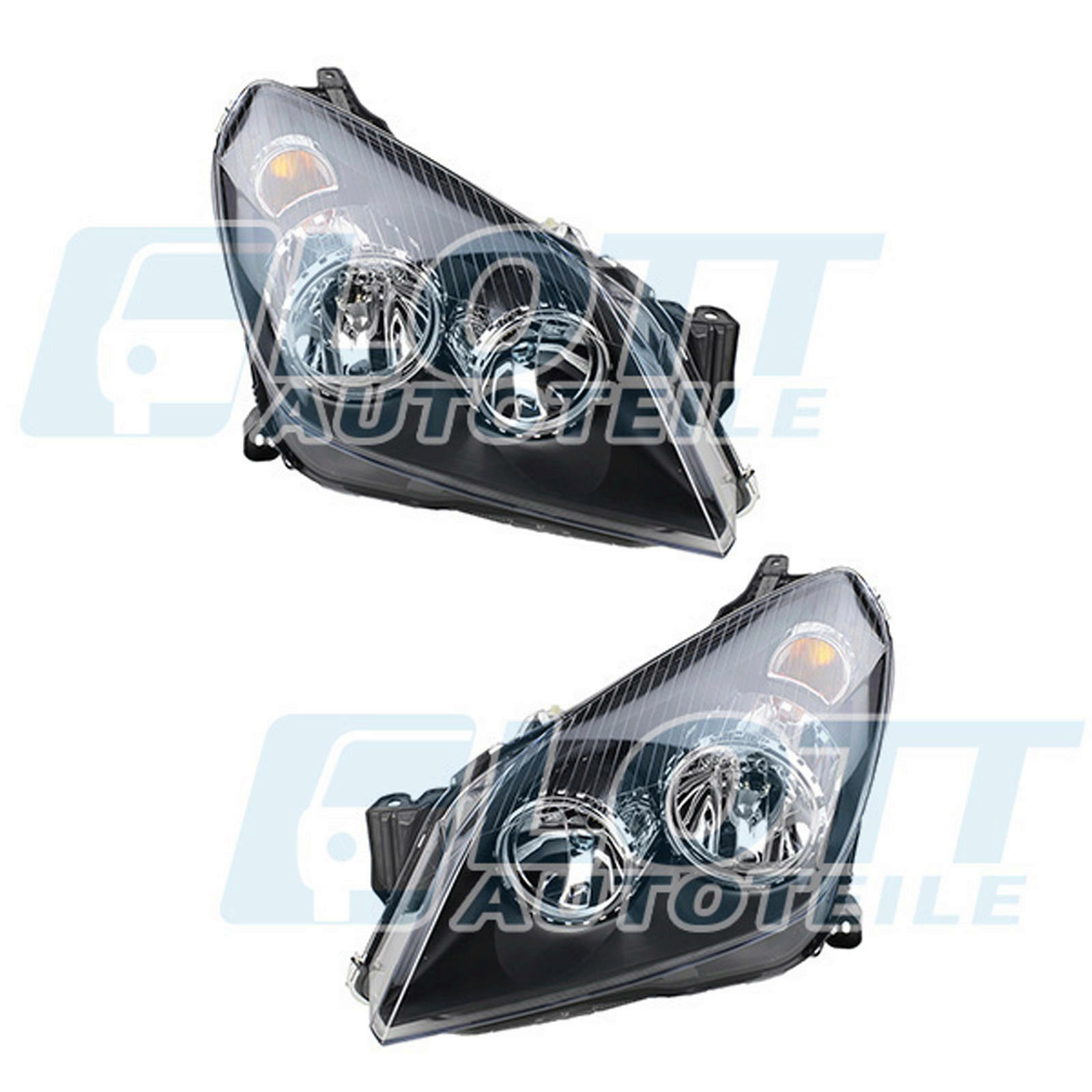 Hauptscheinwerfer H7 H1 links + rechts passend für Opel Astra H Caravan 1.6 1.4
